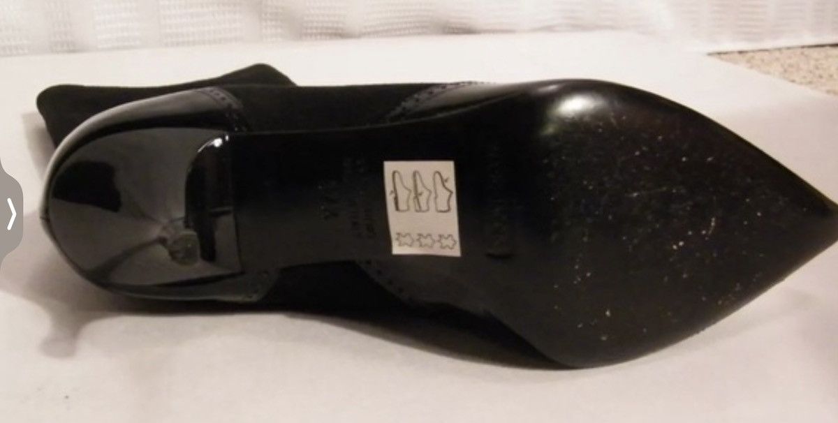 Marc Jacobs MARC JACOBS BLACK PATENT LEATHER BOOTS Size US 7 / IT 37 - 4 Thumbnail