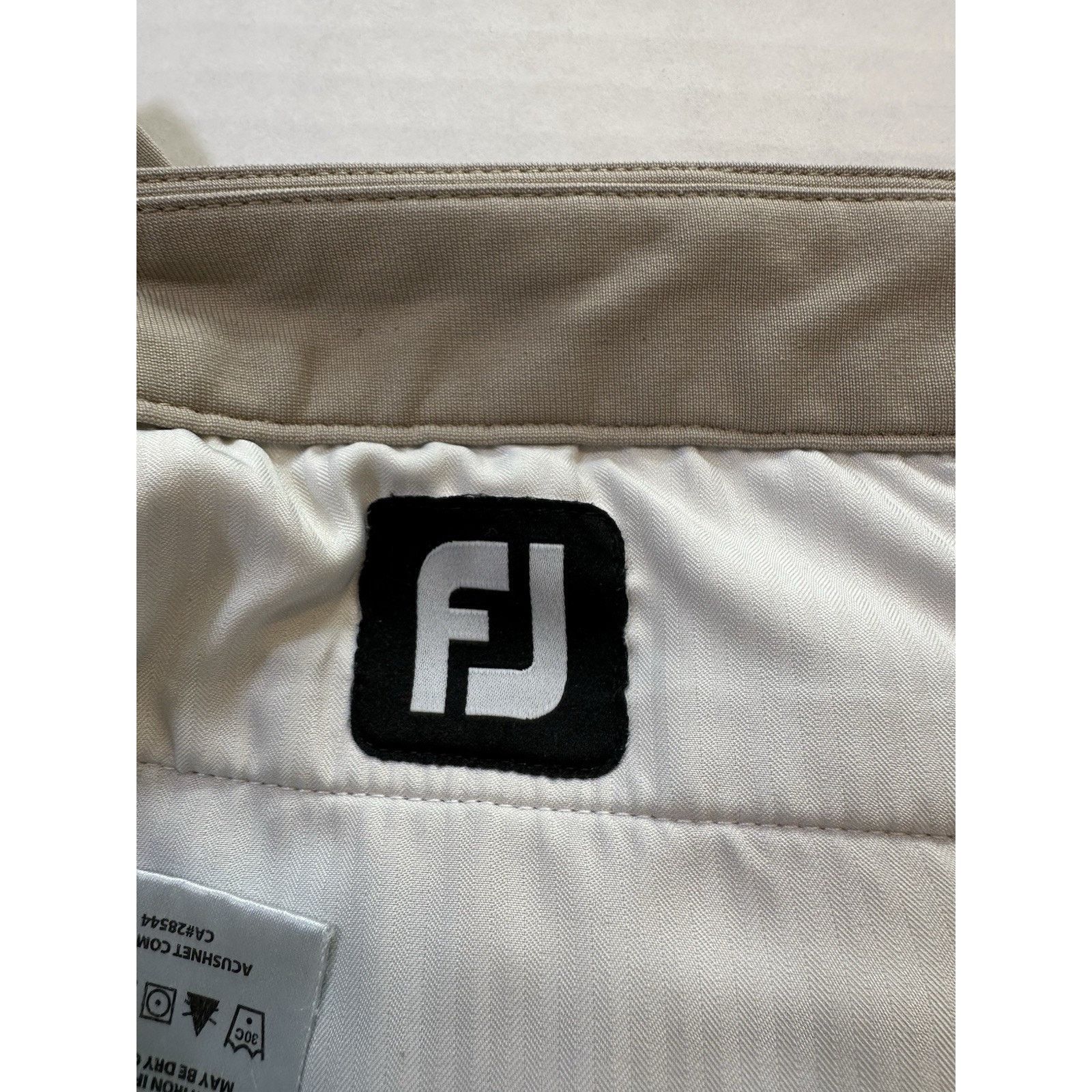 Footjoy FootJoy Golf Shorts Chino Khaki Sz36 Sports Outdoor Gorpcore Size US 36 / EU 52 - 2 Thumbnail