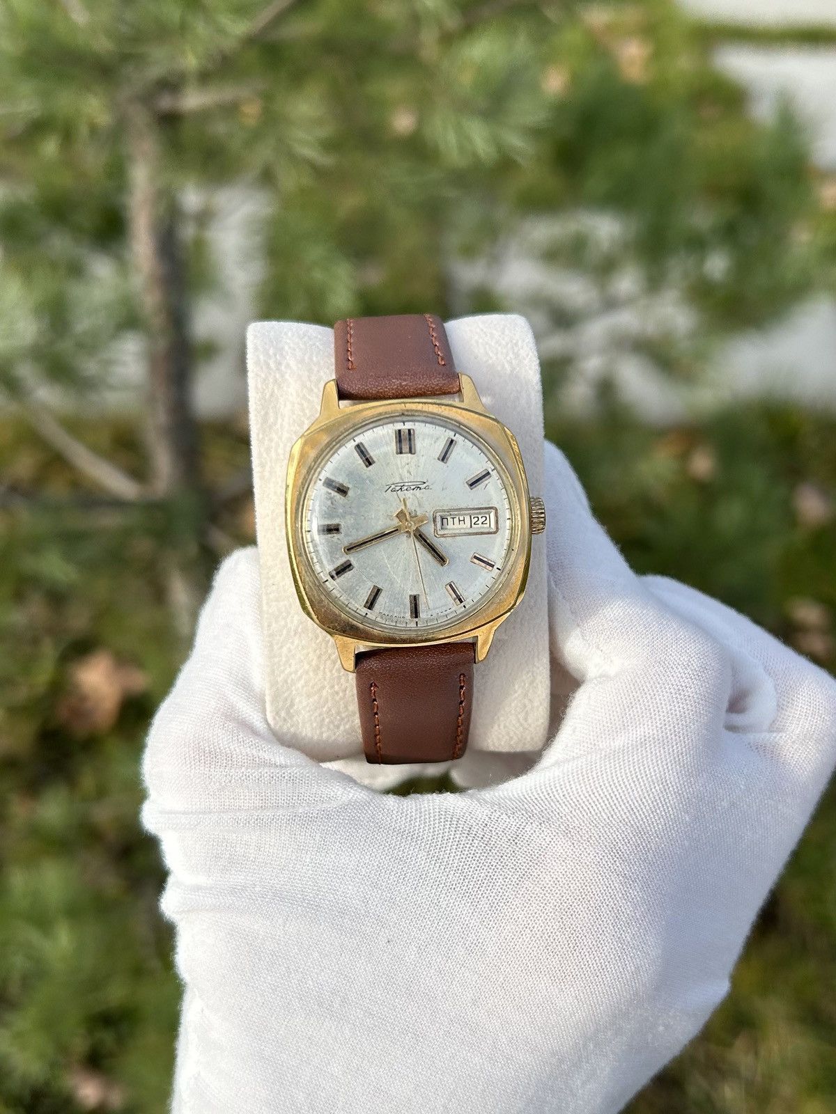 Vintage Vintage Watch Raketa USSR Soviet Mechanical 1980s Size ONE SIZE - 1 Thumbnail