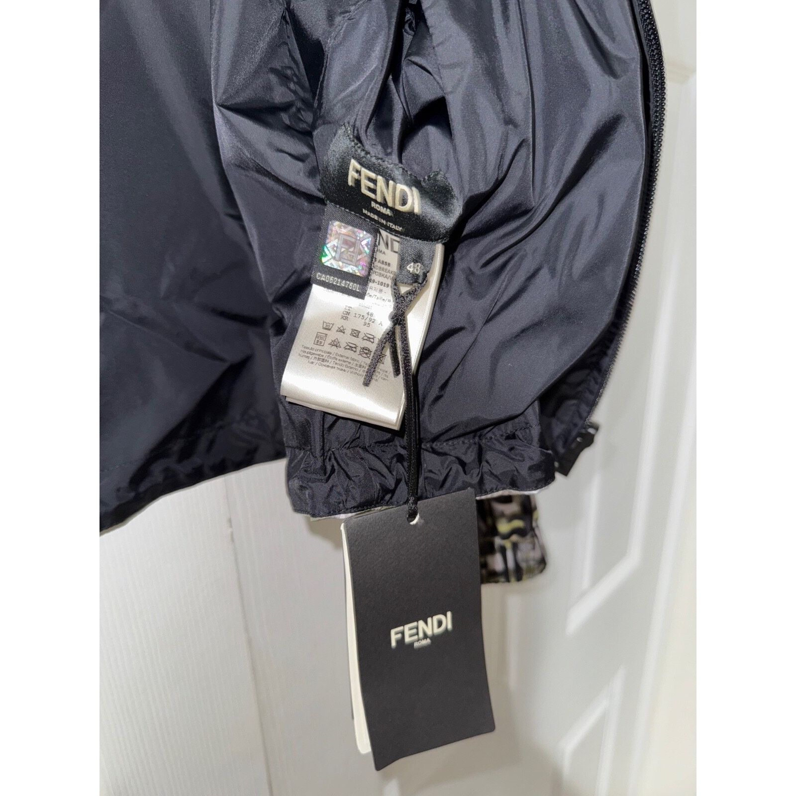 Fendi Fendi Monogram Anorak Reversible Windbreaker Jacket 48 Size US M / EU 48-50 / 2 - 11 Thumbnail
