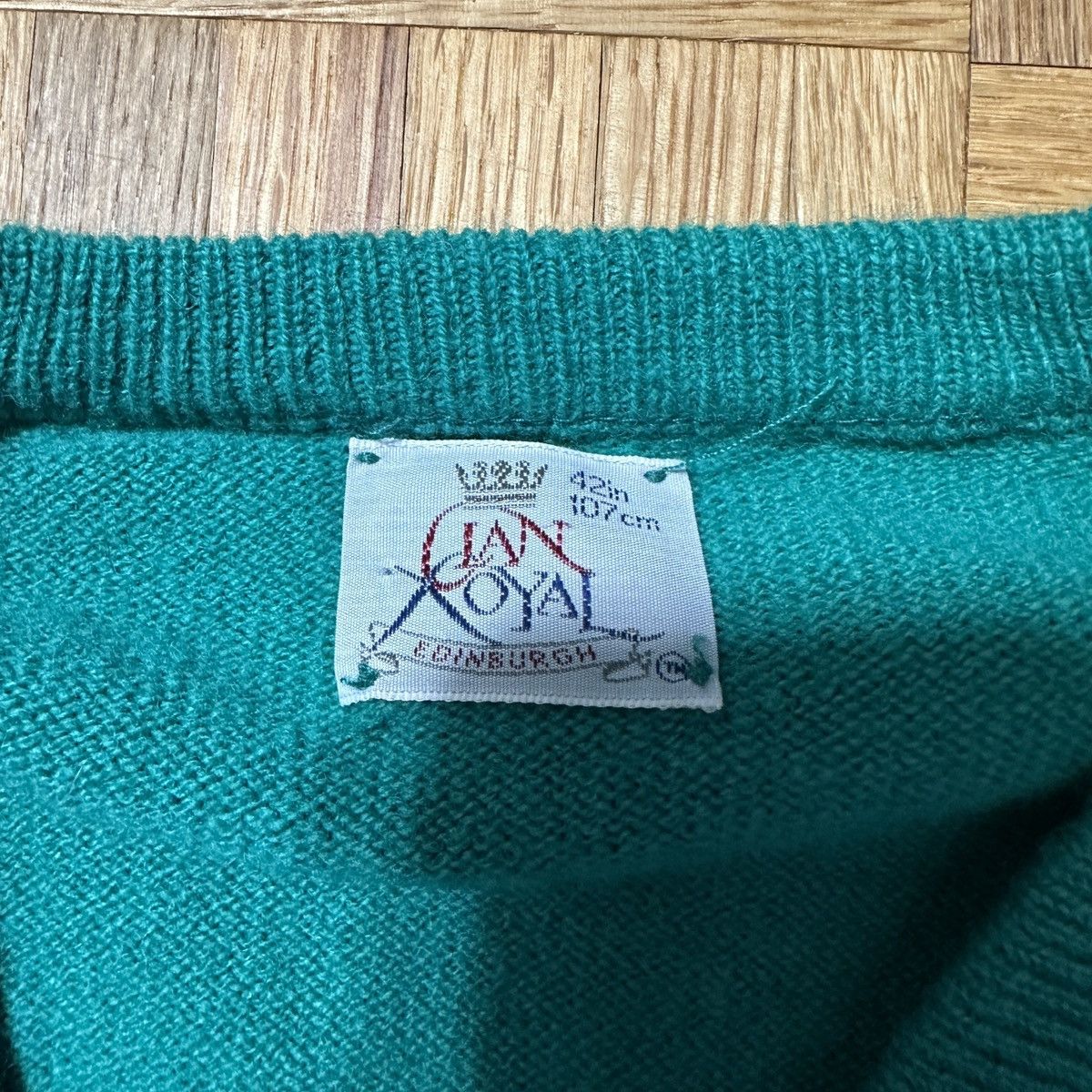 Vintage Vintage The Old Course St. Andrews golf sweater Size US L / EU 52-54 / 3 - 4 Thumbnail