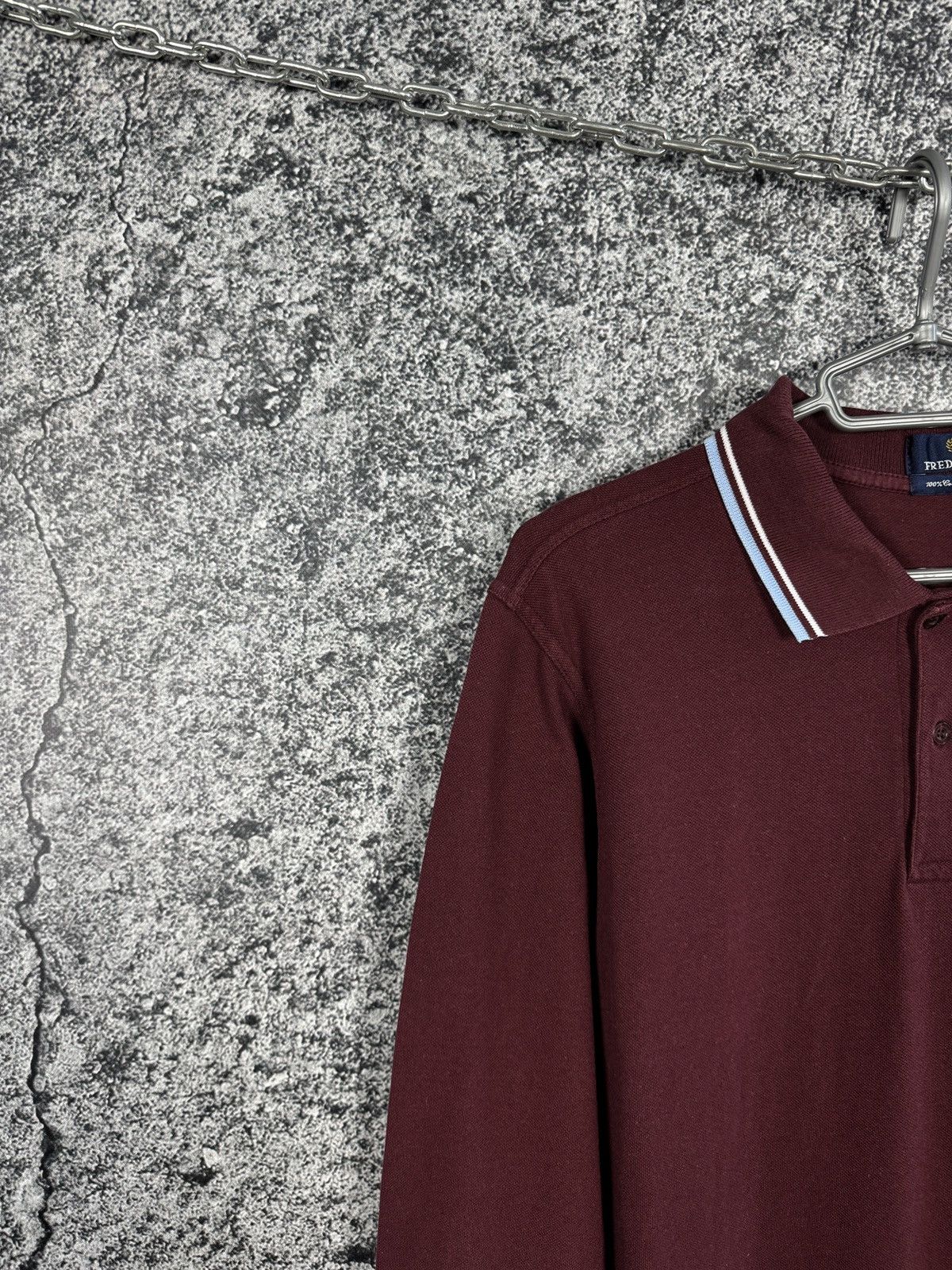 Fred Perry Fred Perry Vintage Long Sleeve Polo Shirt Streetwear Size S Size US S / EU 44-46 / 1 - 3 Thumbnail