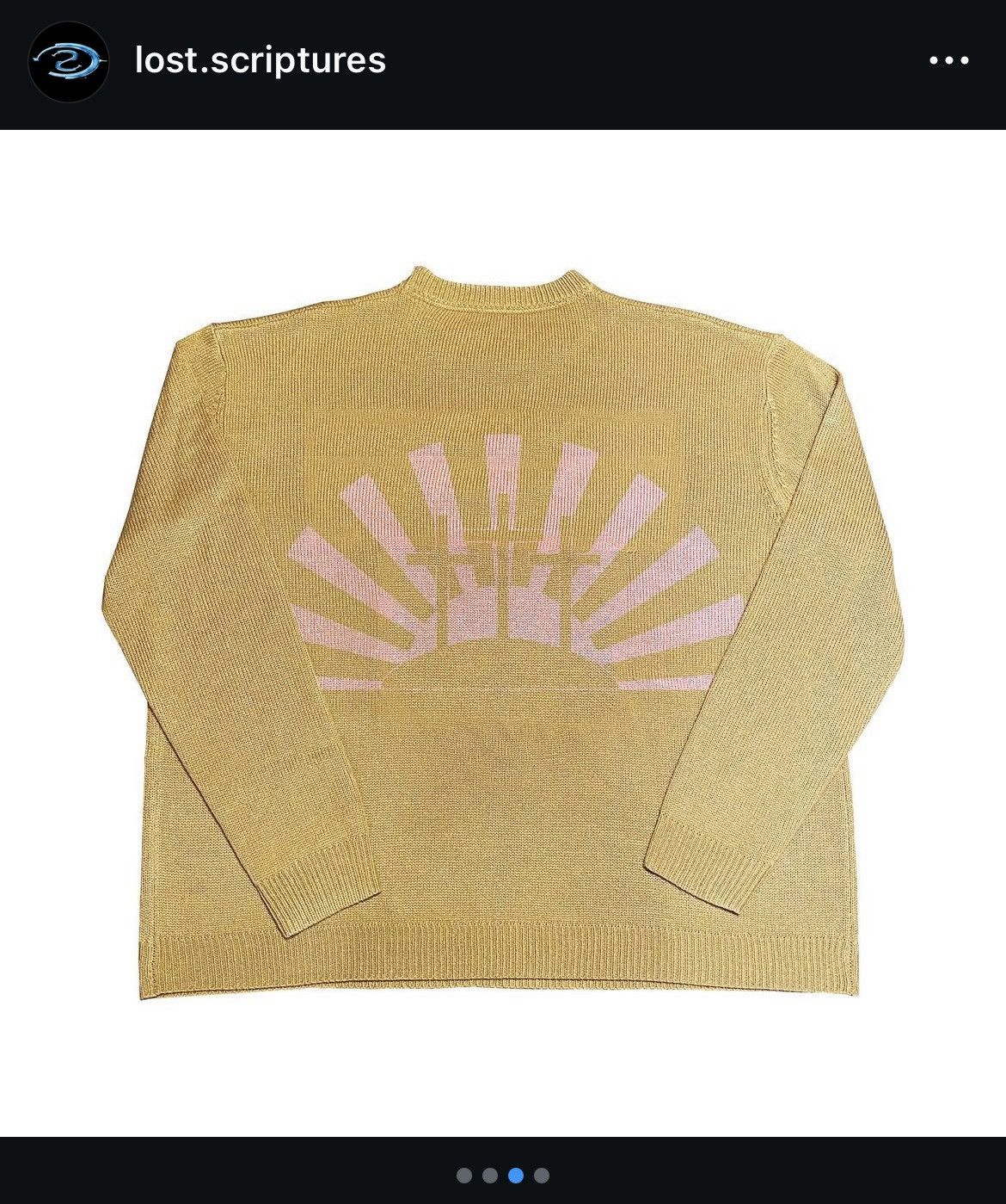 Designer × Japanese Brand Lost scriptures sweater Size US XL / EU 56 / 4 - 7 Thumbnail