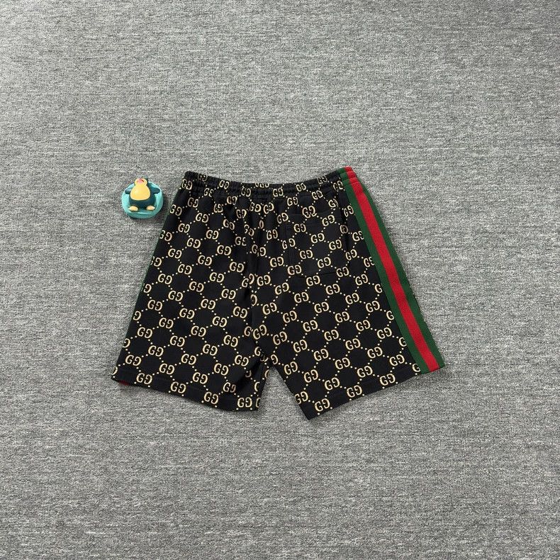 Gucci Size XL Old flower full-print shorts 2503-Nextarrow