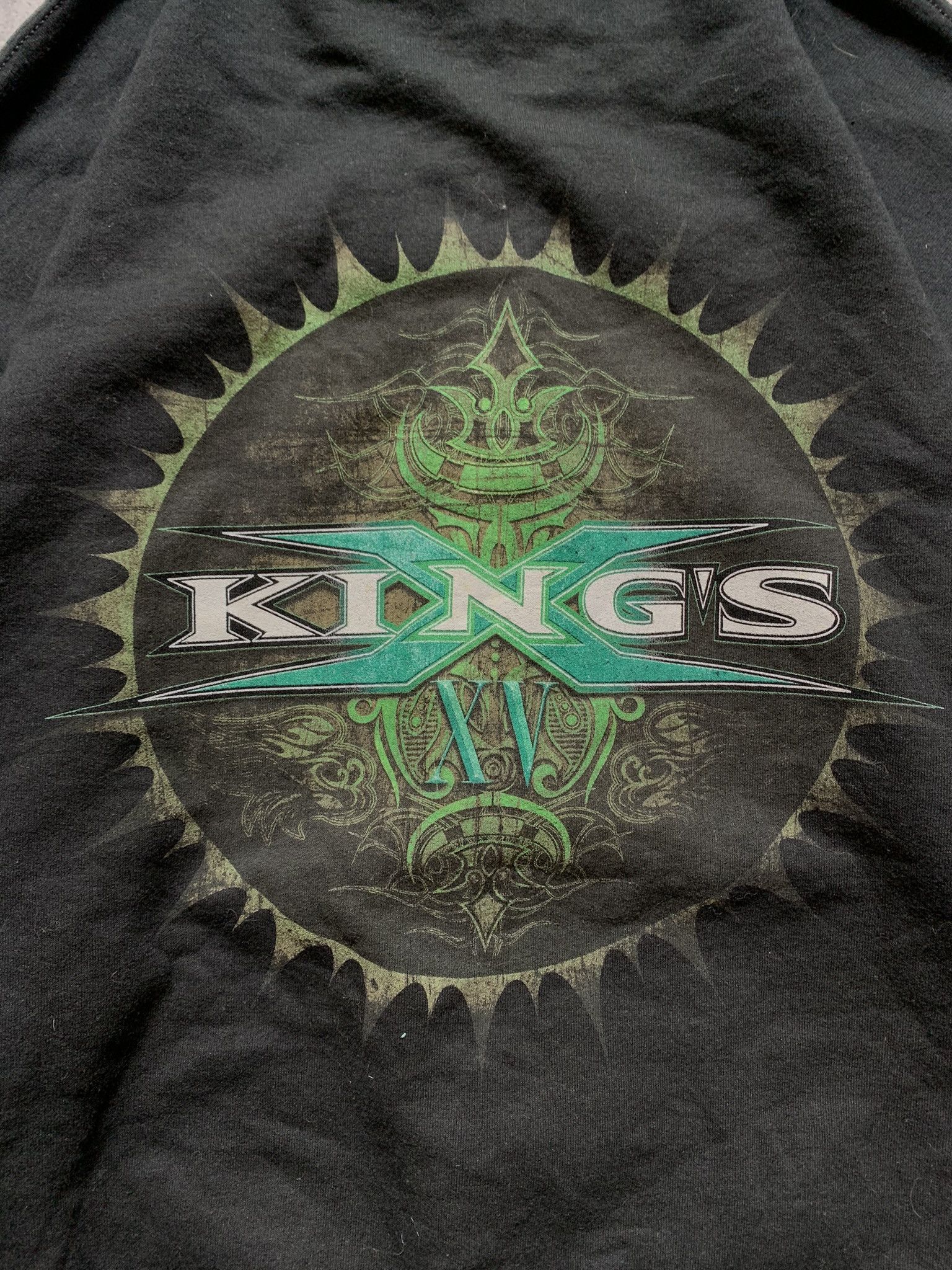 Band Tees King's X Zip Hoodie Rock Band Merch Size L Size US L / EU 52-54 / 3 - 3 Thumbnail
