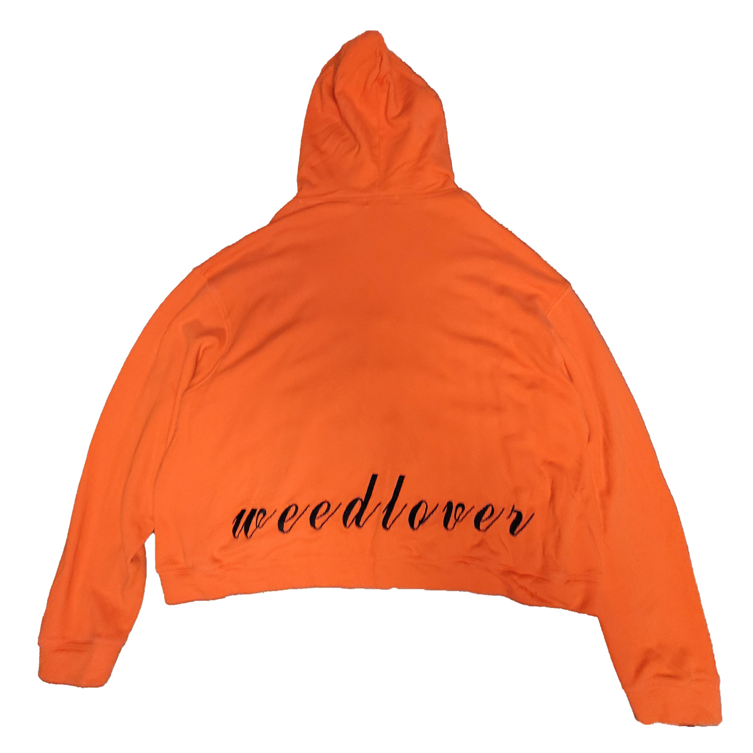 Designer Orange Weedlover Hoodie - Size L Size US L / EU 52-54 / 3 - 2 Thumbnail