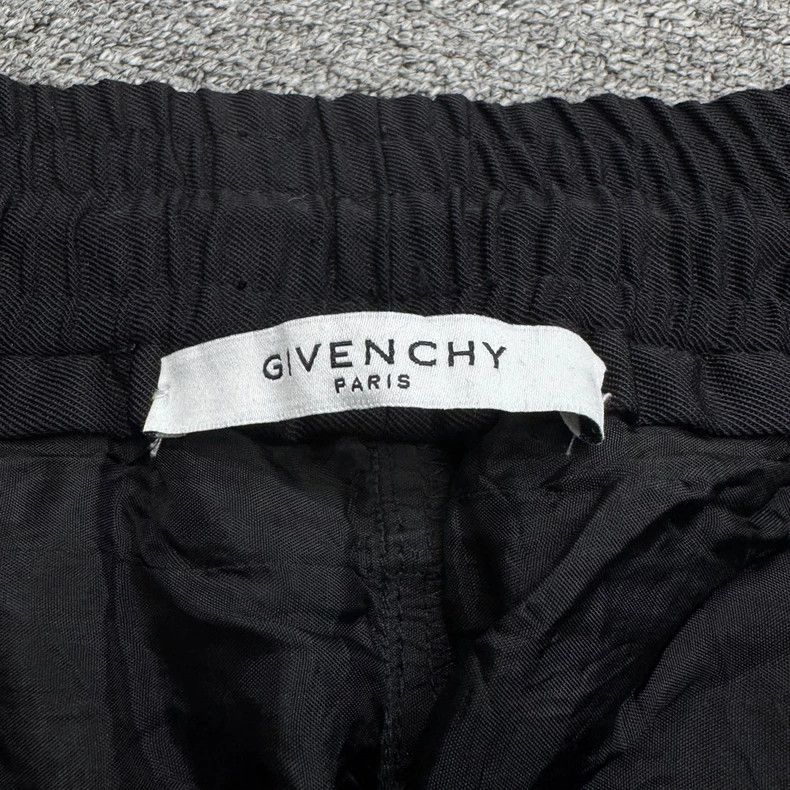 Givenchy Givenchy Black and red spliced wool casual pants Size US XL / EU 56 / 4 - 4 Thumbnail
