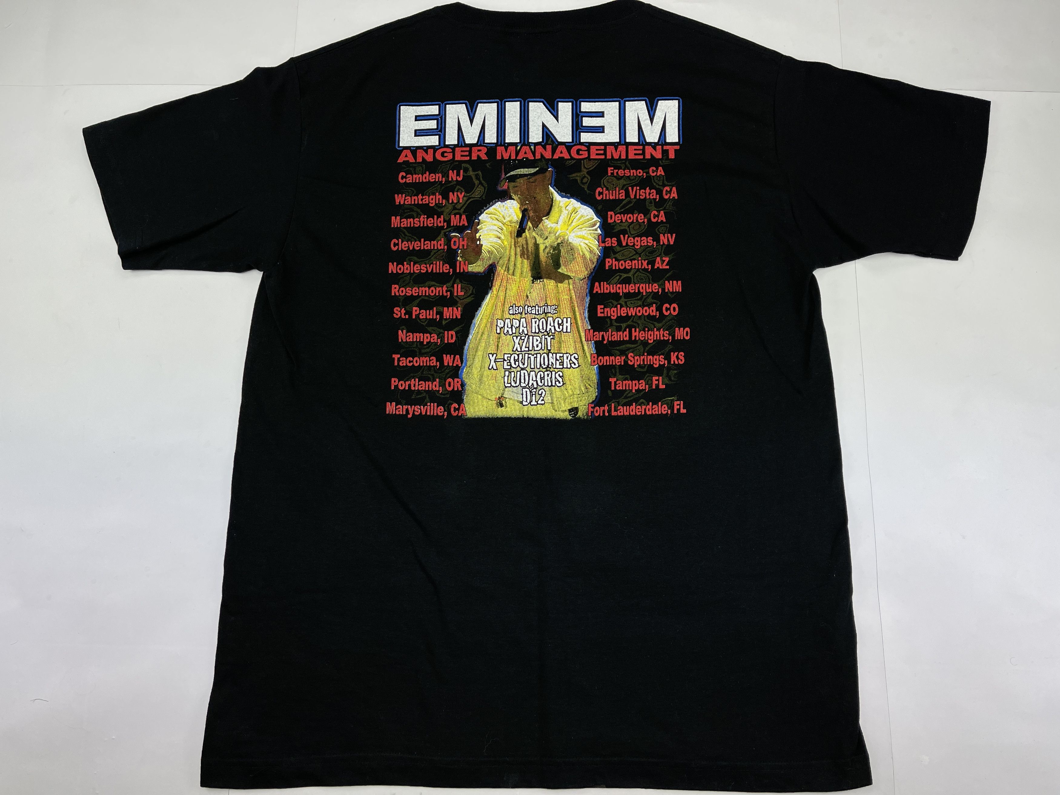 Eminem × Vintage Eminem t-shirt, 2000 Anger Management tour, 2000s, Y2K, XL Size US XL / EU 56 / 4 - 2 Thumbnail