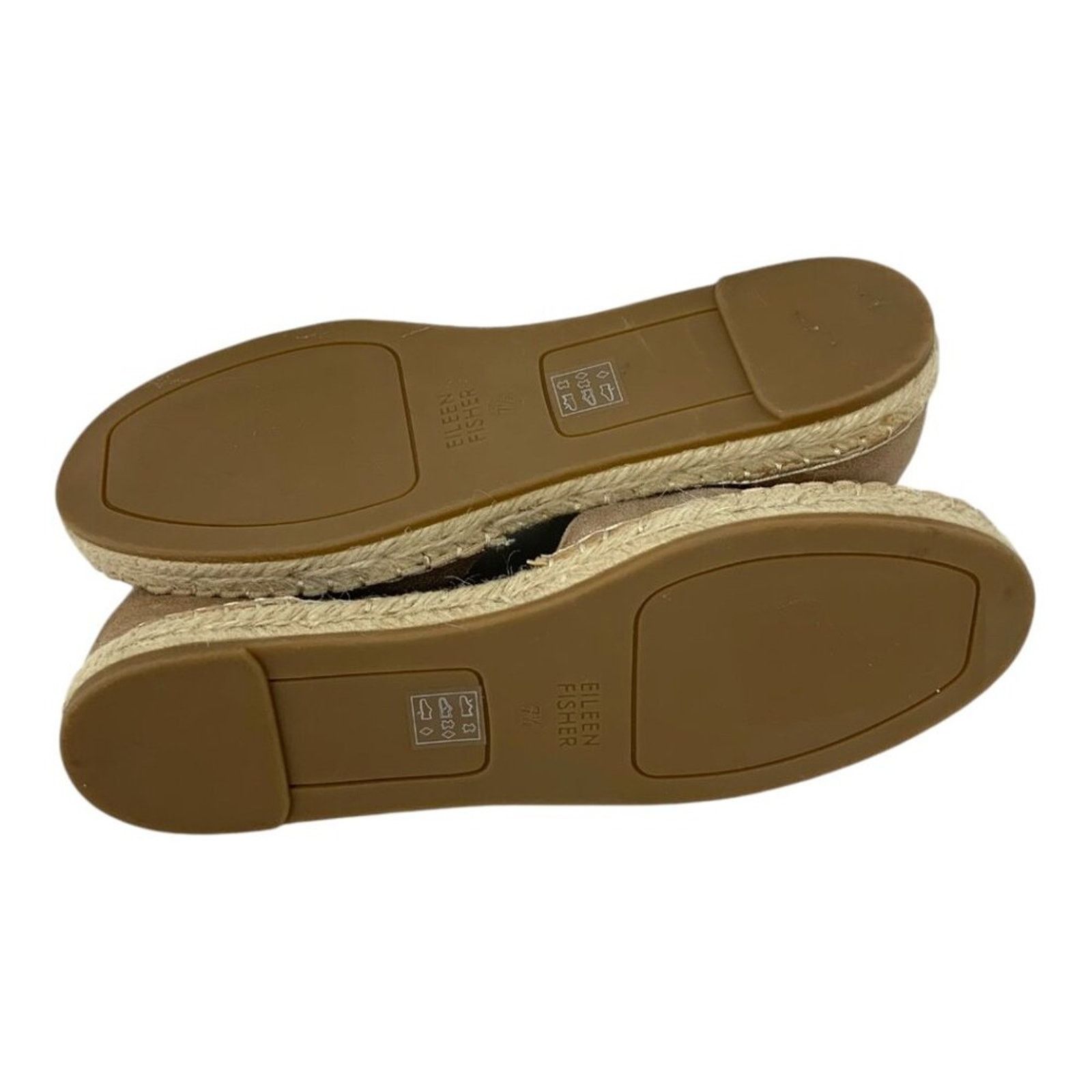 Eileen Fisher Eileen Fisher Lala Espadrille Flat Gold 7.5 NWT $195 MSRP Size US 7.5 / IT 37.5 - 6 Thumbnail