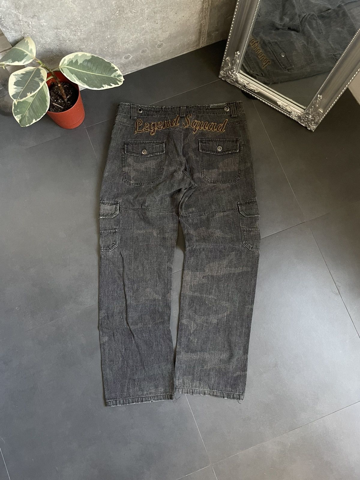 20471120 × Japanese Brand Vintage Baggy Cargo Pants Skate Camo Undercover Style Y2k Size US 34 / EU 50 - 1 Thumbnail