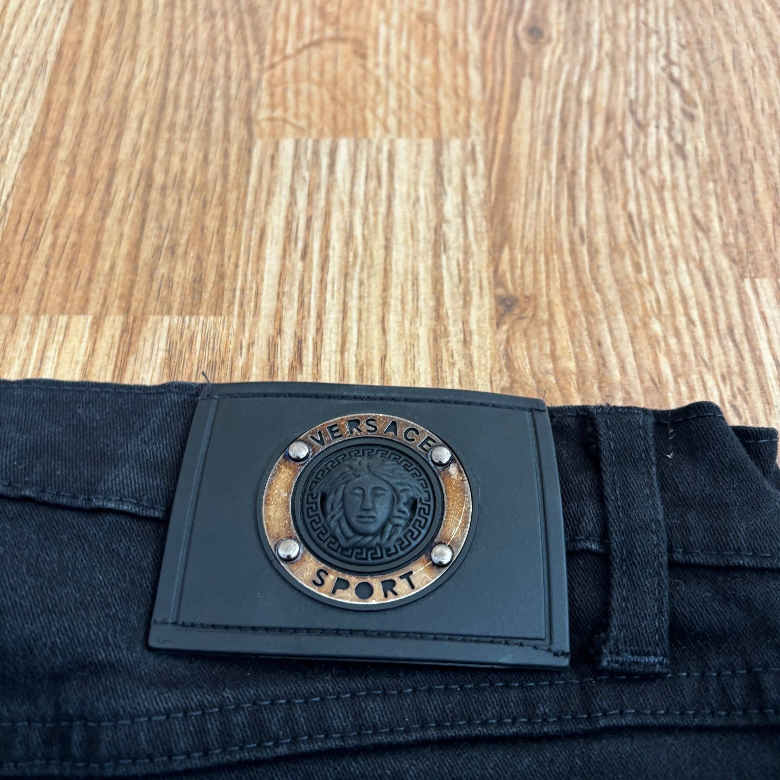 Versace Versace sport black casual jeans Size US 33 - 1 Thumbnail