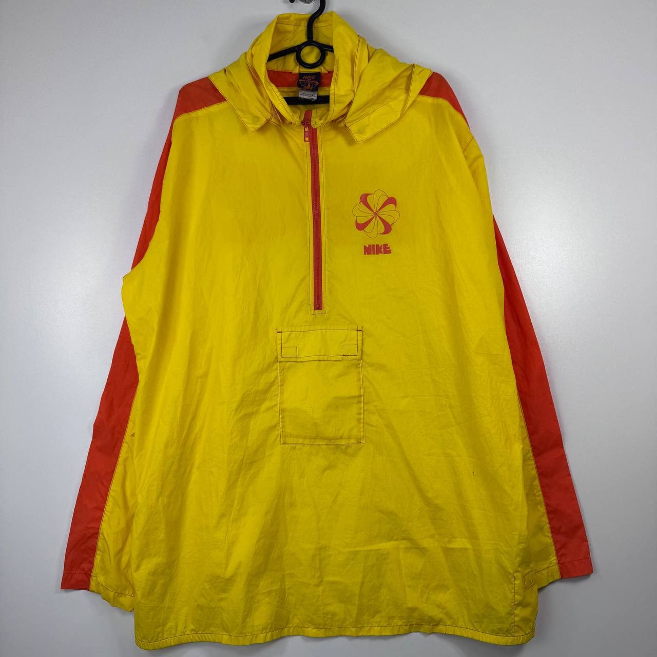 Nike Nike Vintage Windbreaker Anorak Jacket Mens Yellow XL Size US XL / EU 56 / 4 - 1 Thumbnail