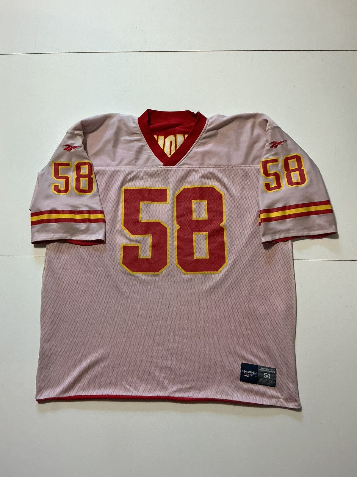 Reebok Reebok Kansas City Chiefs Derrick Thomas NFL Football Jersey Size US XXL / EU 58 / 5 - 3 Thumbnail