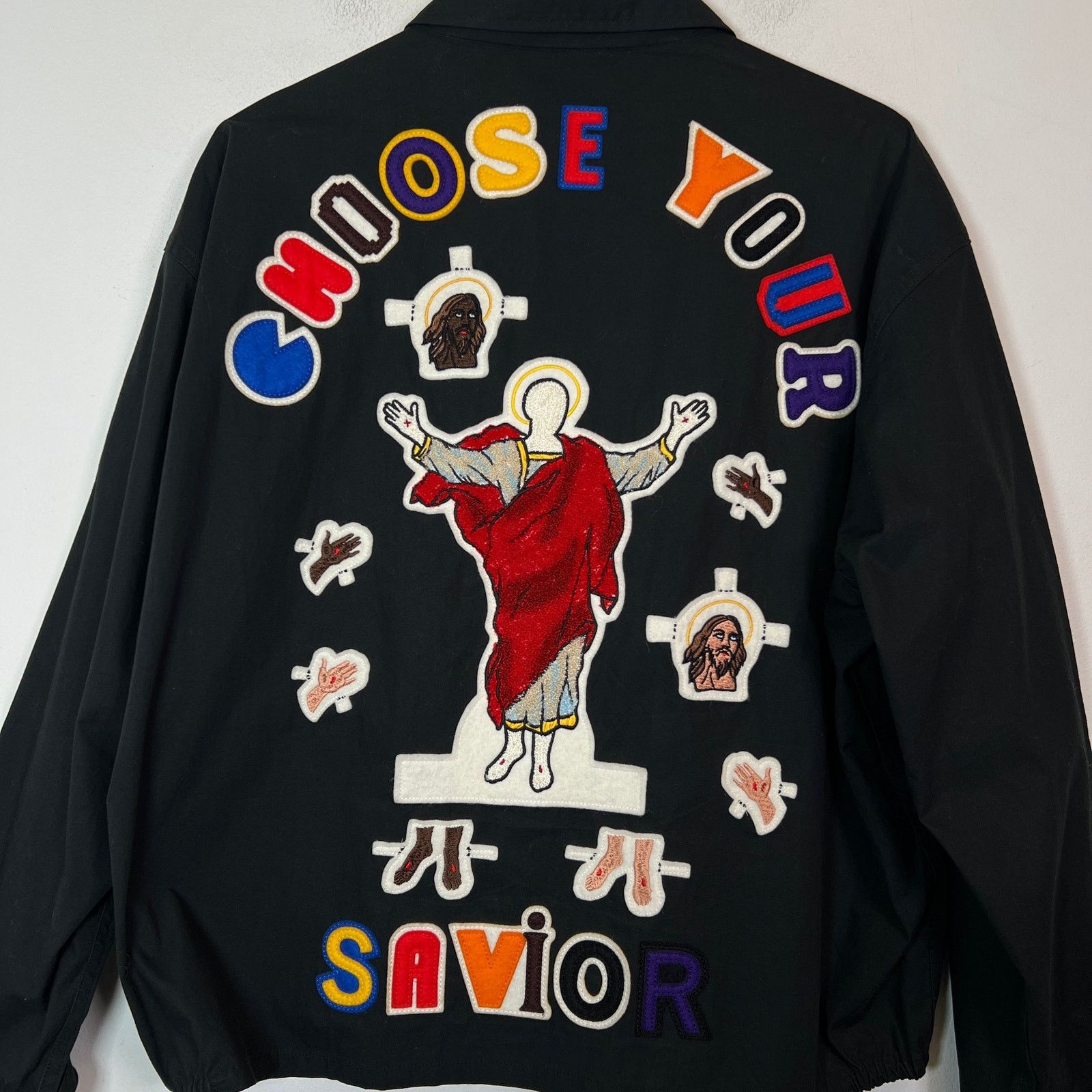 DENIM TEARS × Saint Michael Saint Michael x Denim Tears 'Choose Your Savior' Work Jacket Size US M / EU 48-50 / 2 - 4 Thumbnail