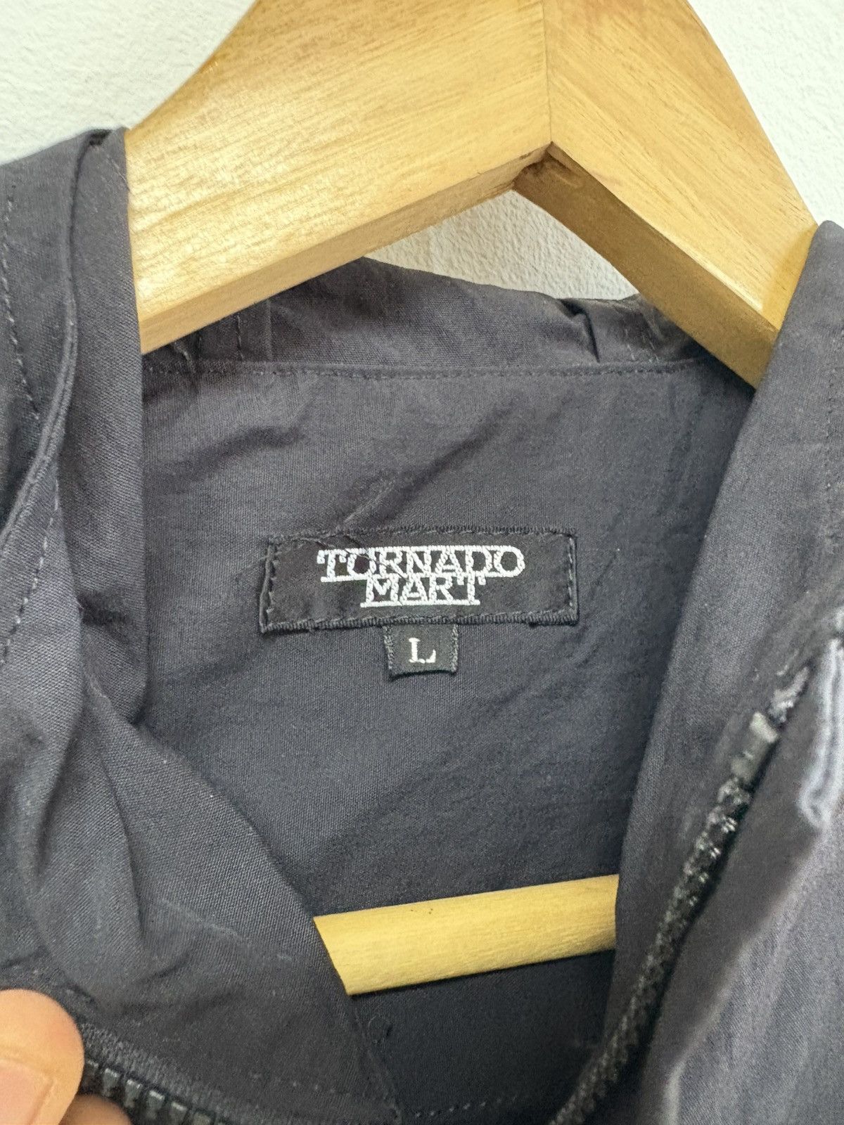 Tornado Mart Tornado Mart Jacket Hooded Windbreaker Size US S / EU 44-46 / 1 - 2 Thumbnail