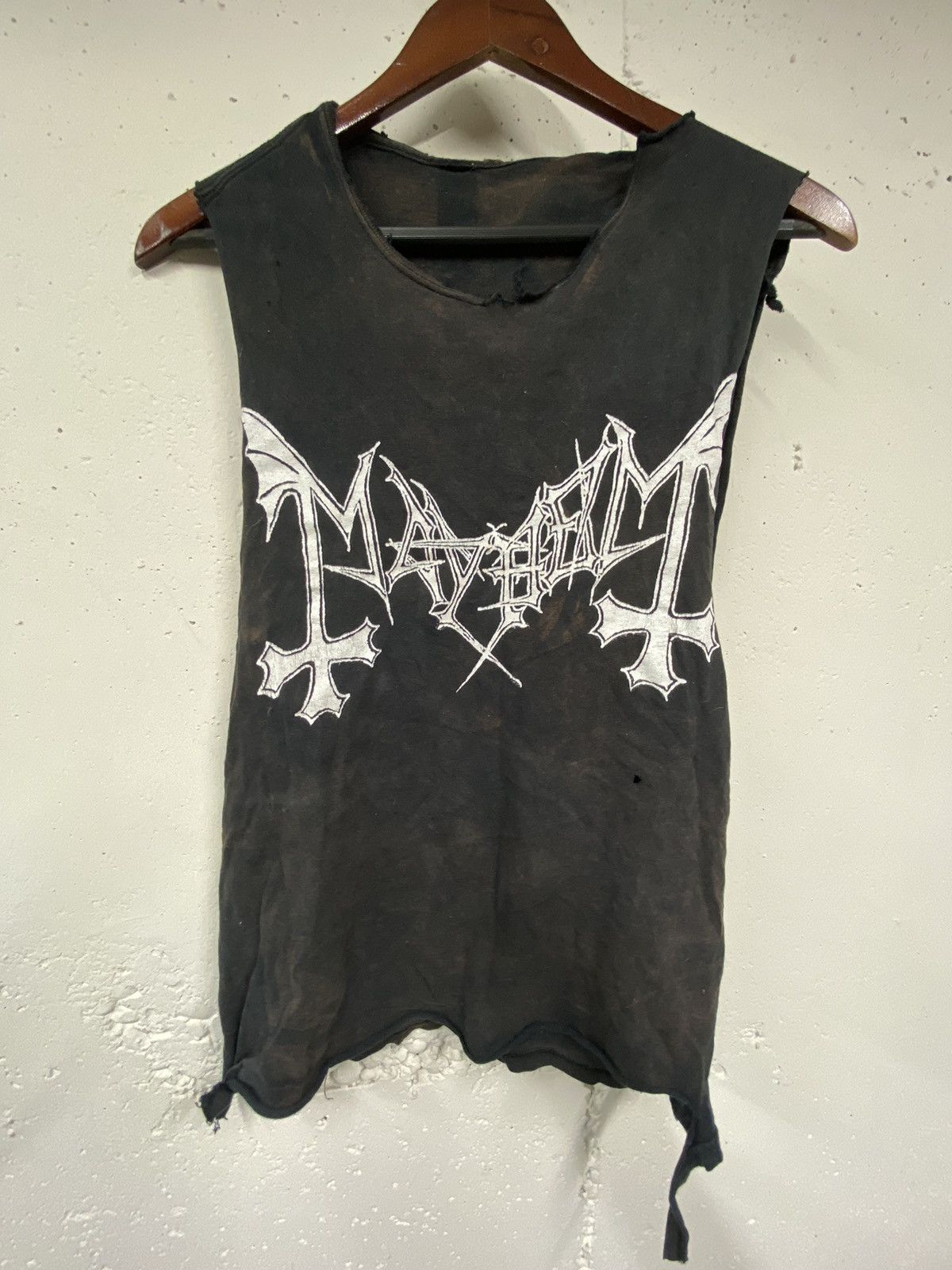 Vintage Mayhem rag shirt Size US M / EU 48-50 / 2 - 1 Thumbnail