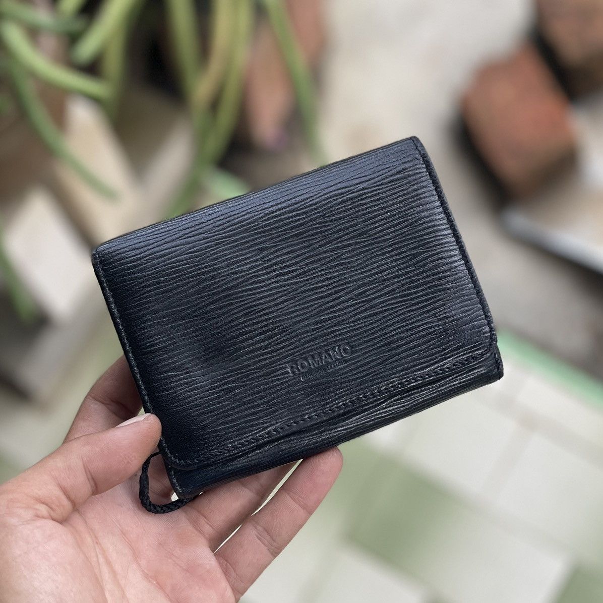 Japanese Brand × Leather Romano Bifold Genuine Leather Wallet Size ONE SIZE - 1 Thumbnail