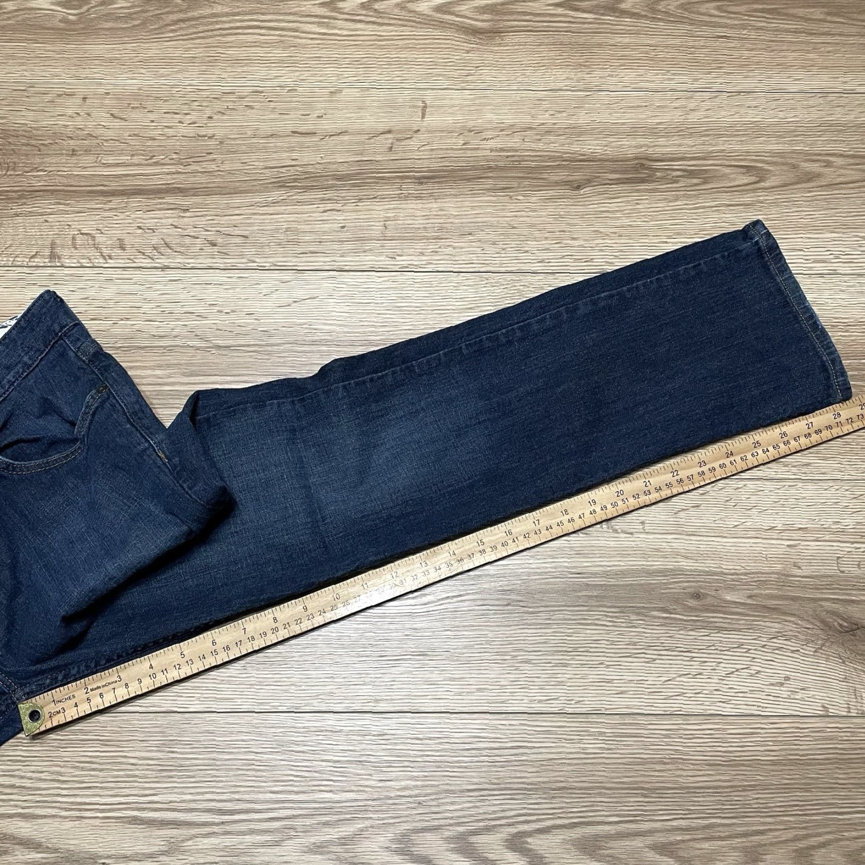 Vans VANS Custom Made Straight Leg Jeans Men's Size 31x30 Blue Size US 31 - 6 Thumbnail