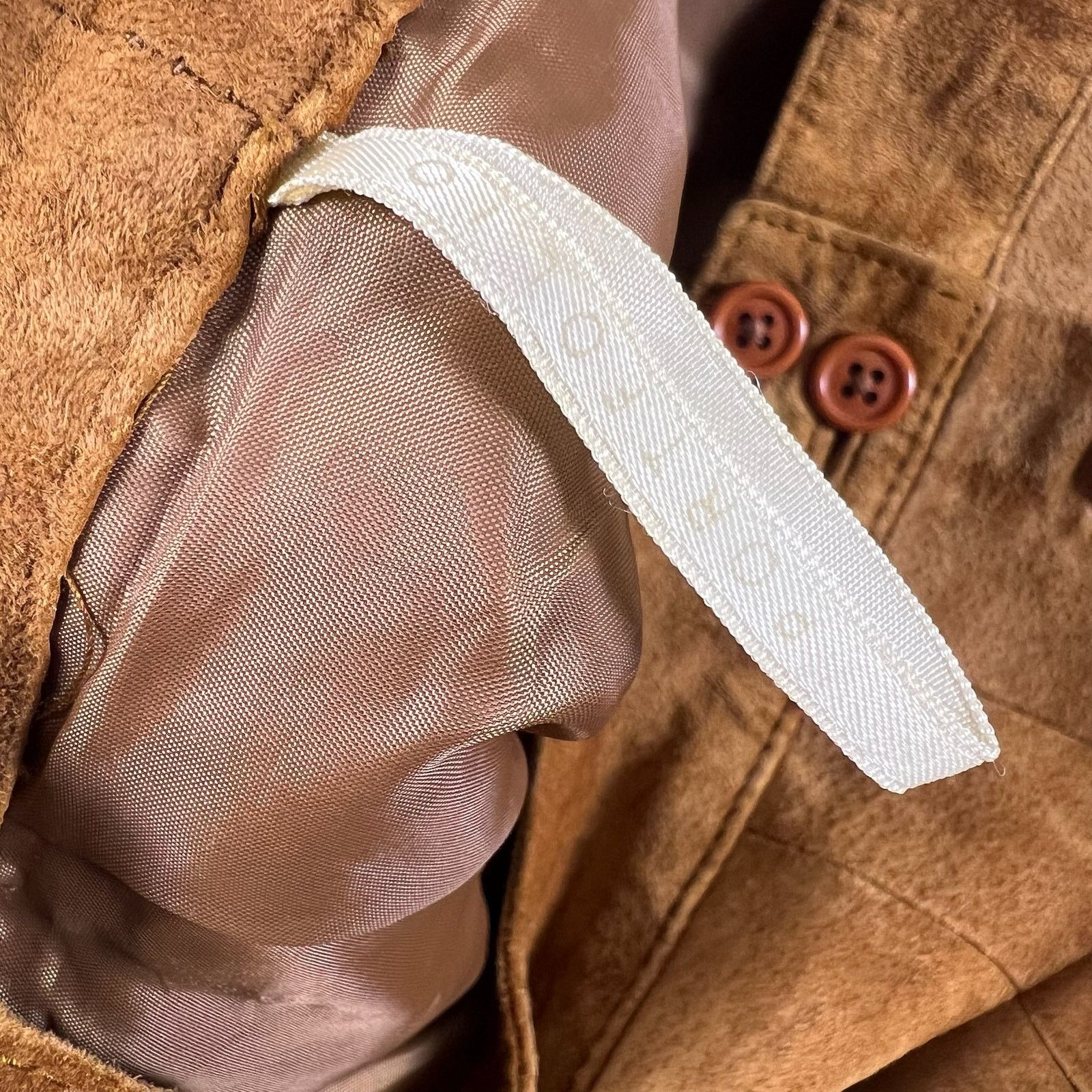 Perry Ellis Vintage Suede High-Waist Pants 6 | Perry Ellis Portfolio Size 28" / US 6 / IT 42 - 14 Thumbnail