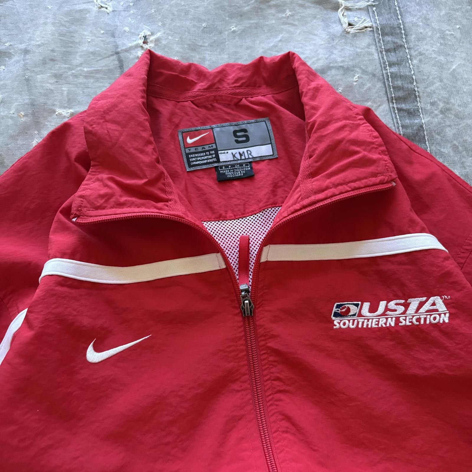 Nike Vintage Y2K Nike Team U.S. Tennis Sportswear Windbreaker Size US L / EU 52-54 / 3 - 2 Thumbnail