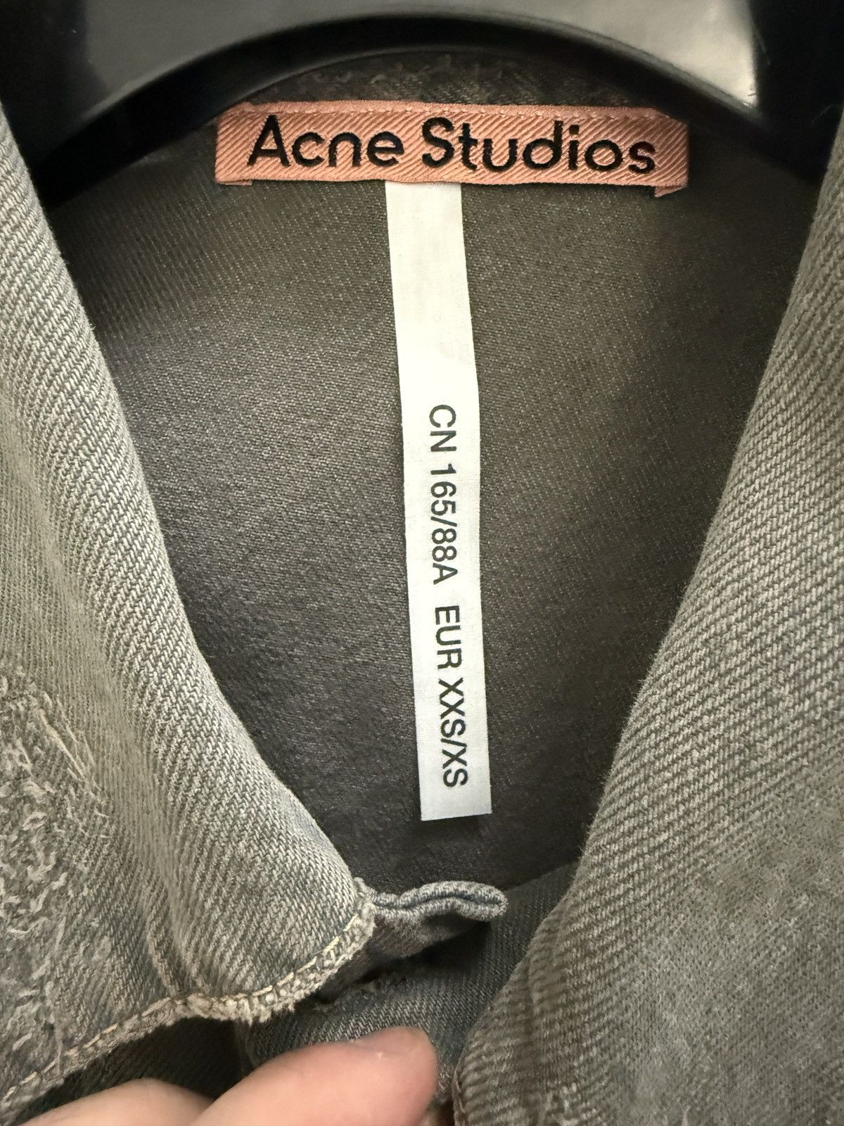 Acne Studios Acne Studios Oversized Denim Jacket Size US XS / EU 42 / 0 - 6 Thumbnail