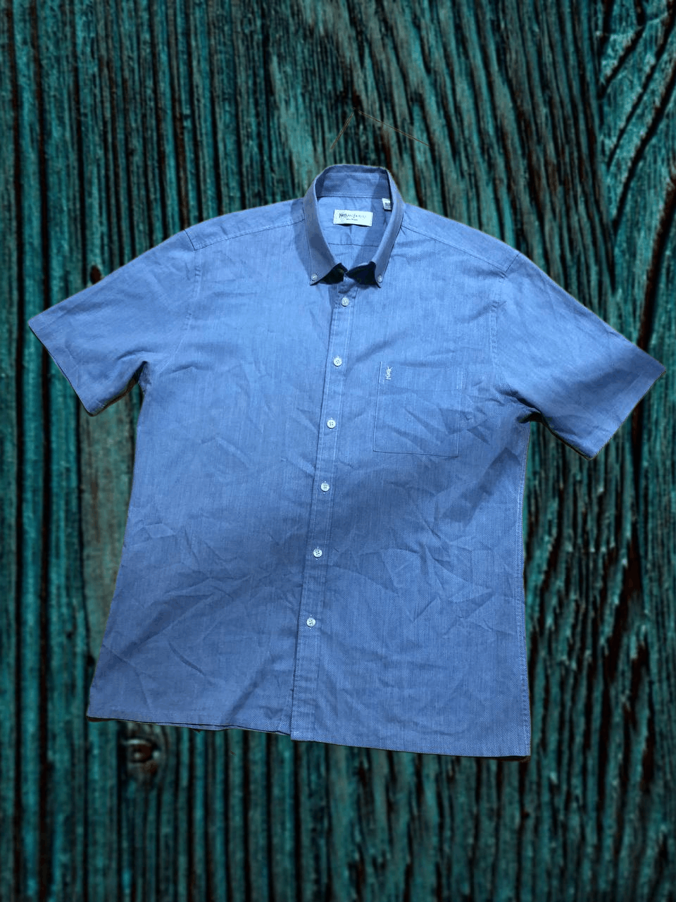 Yves Saint Laurent Yves Saint Laurent YSL Button Up Dress Shirt Mens Size US L / EU 52-54 / 3 - 1 Thumbnail