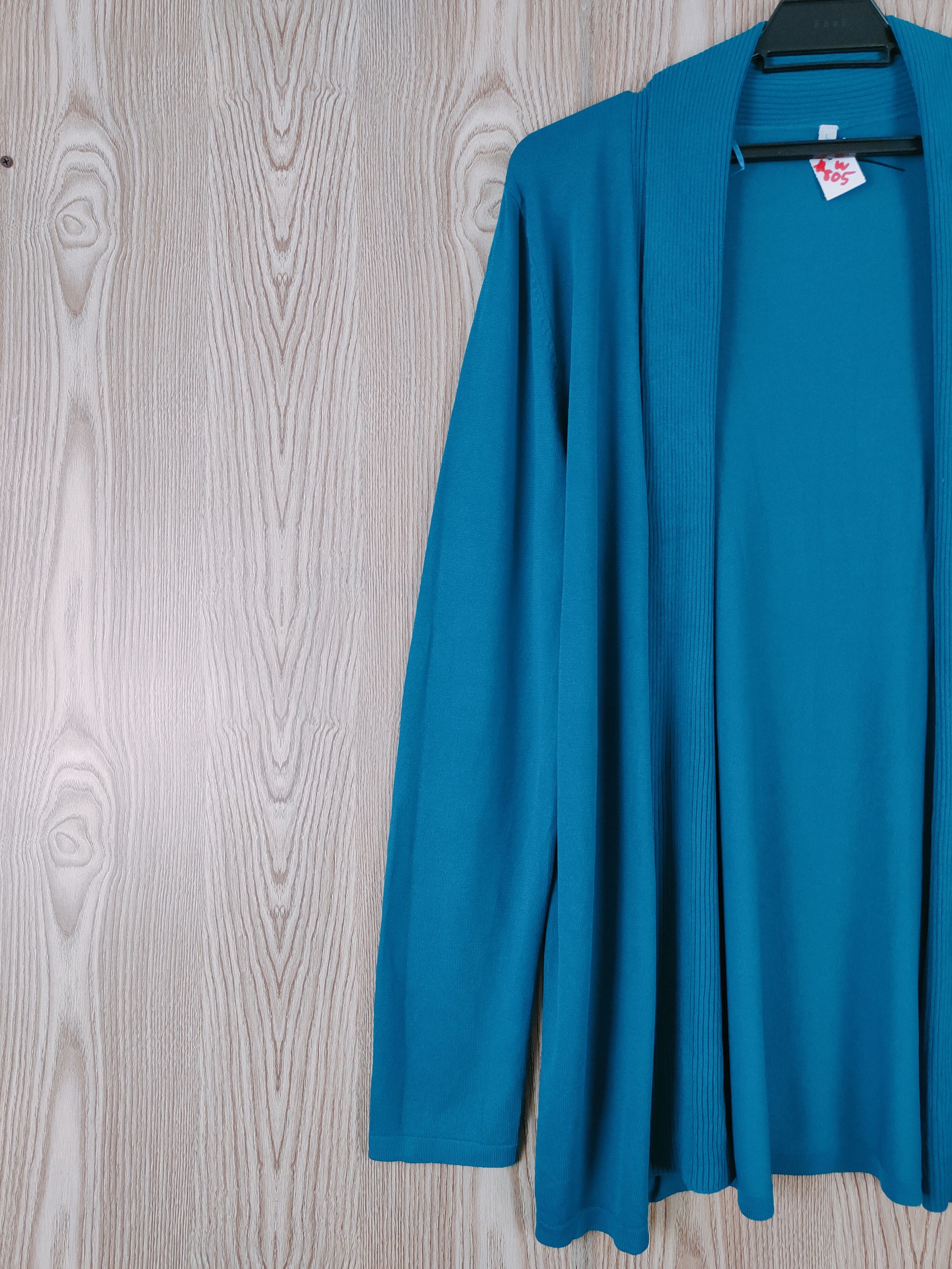 Homespun Knitwear × Japanese Brand Japanese Brand Blue Knitwear Cardigan #W805 Size L / US 10 / IT 46 - 3 Thumbnail
