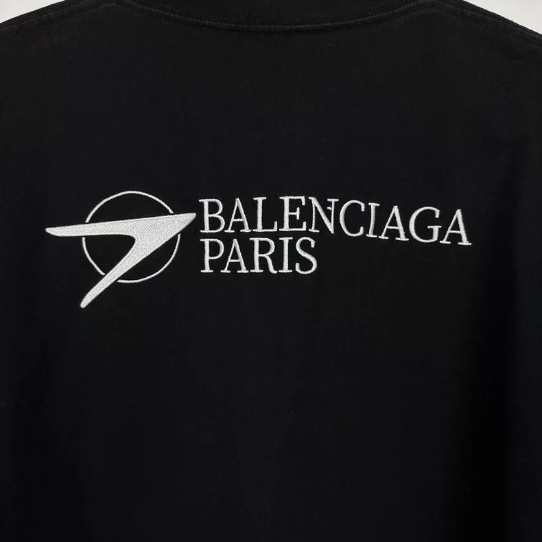 Balenciaga Balenciaga SS21 Corporate embroidered logo crewneck pullove Size US XS / EU 42 / 0 - 4 Thumbnail