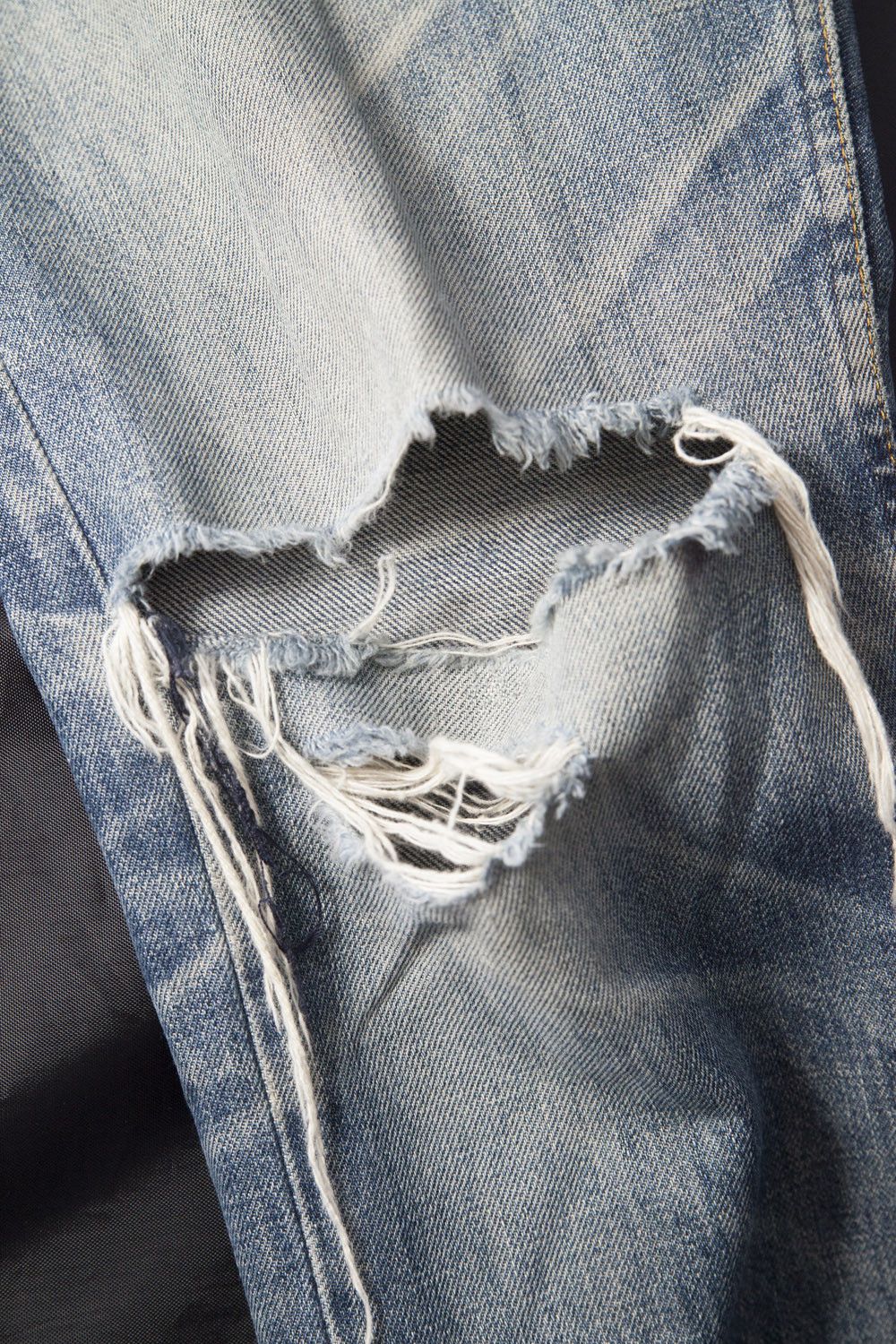 Helmut Lang 1998 destroyed denim jeans Size US 30 / EU 46 - 5 Thumbnail