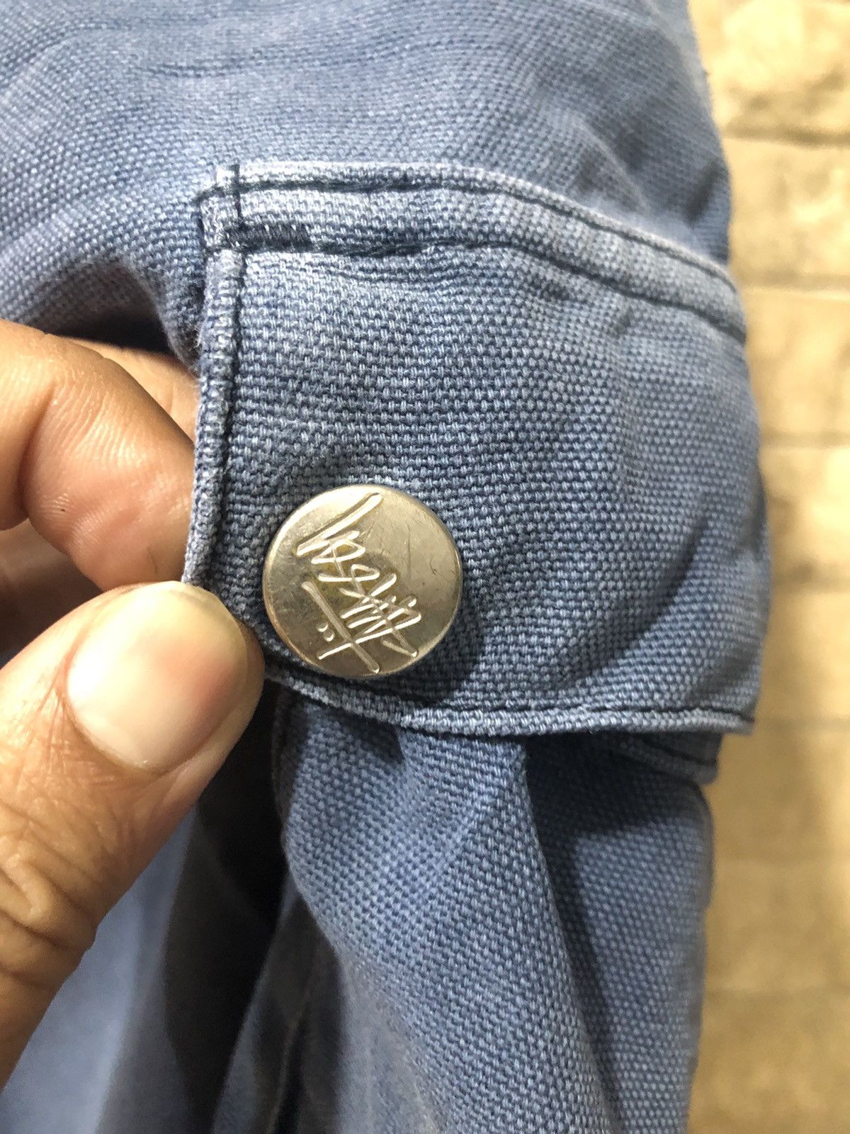 Stussy Vintage Sun faded Stussy Cargo Shorts Size US 30 / EU 46 - 5 Thumbnail