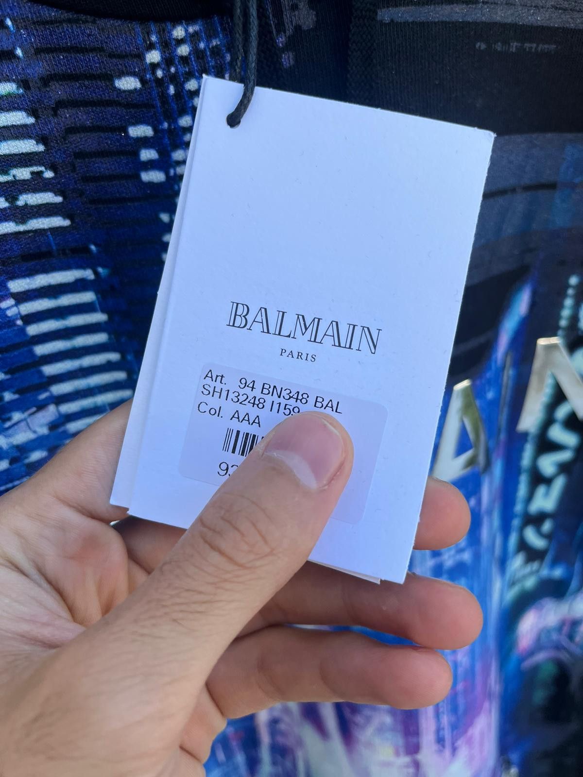 Balmain Q:2 Japan Tokyo Print Side Zip Hoodie in Black / Multicolor Size US L / EU 52-54 / 3 - 13 Thumbnail