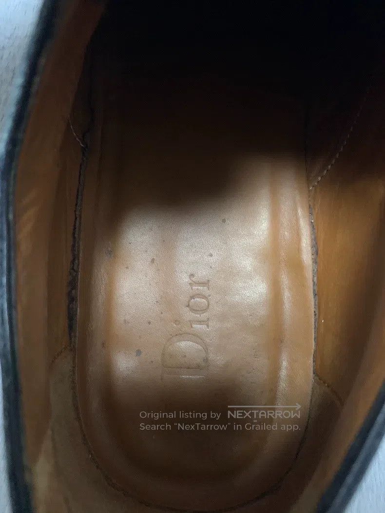 Dior Dior Blue Block embossed leather shoes Size US 10 / EU 43 - 5 Thumbnail