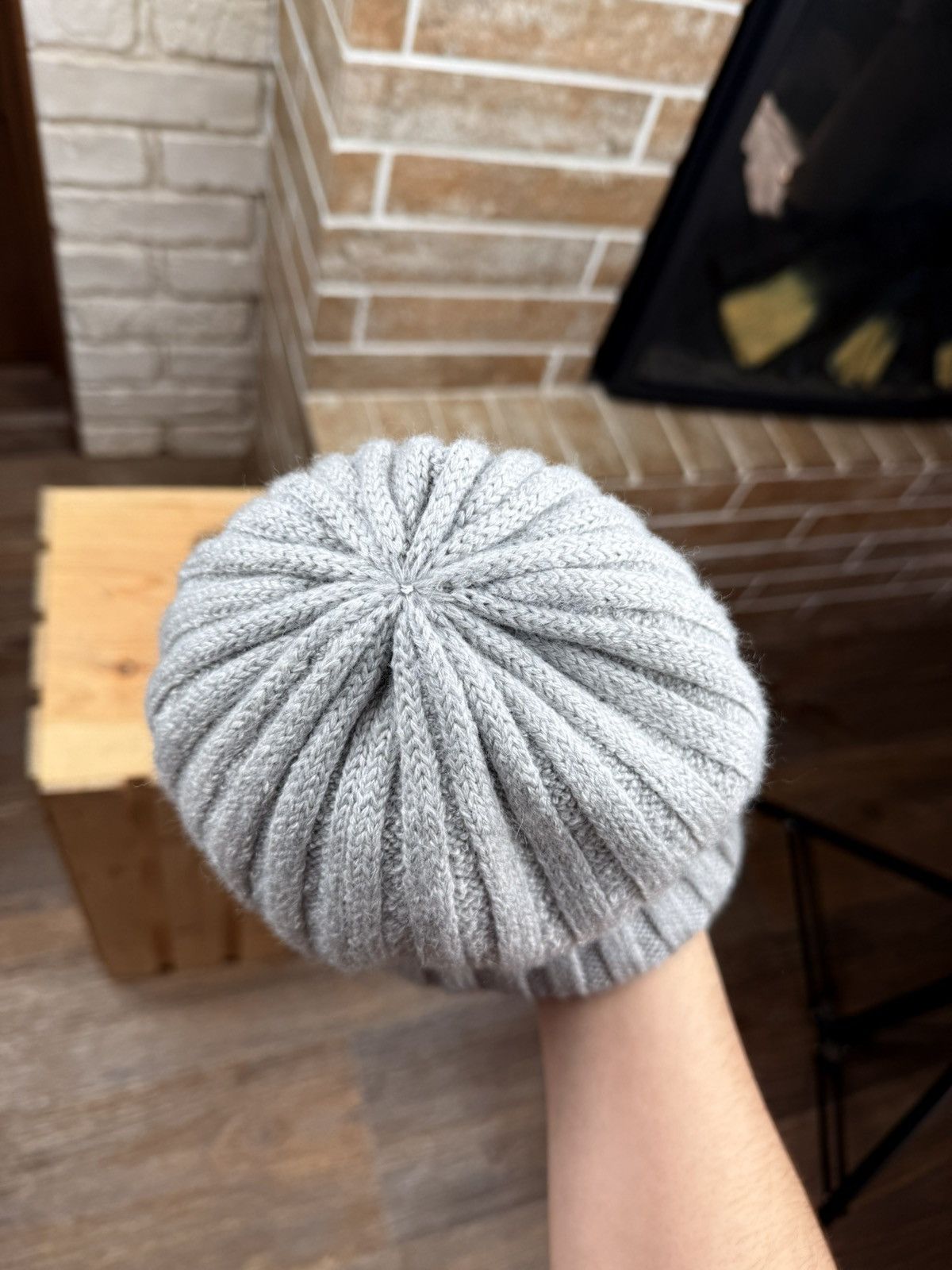 Moncler Moncler Wool Beanie Hat Size ONE SIZE - 7 Thumbnail