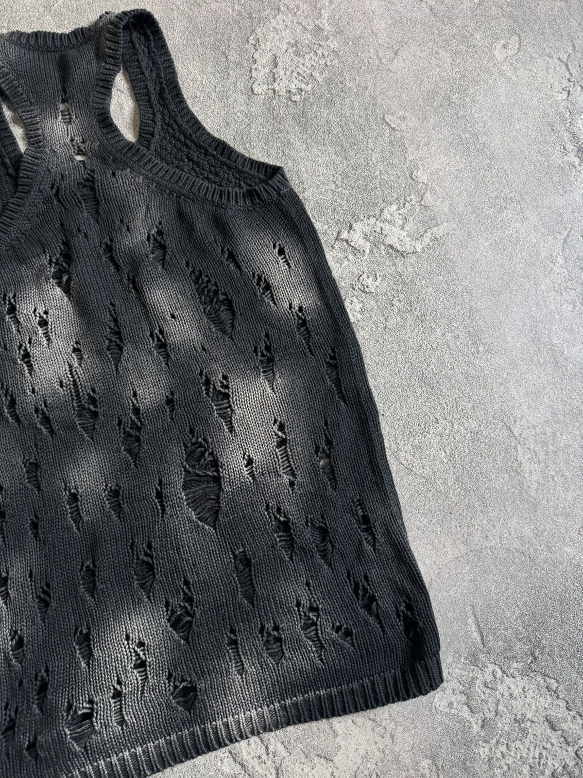 Diesel × Japanese Brand Diesel S distressed style dress Avantgarde tank sleeveless Size S / US 4 / IT 40 - 11 Thumbnail