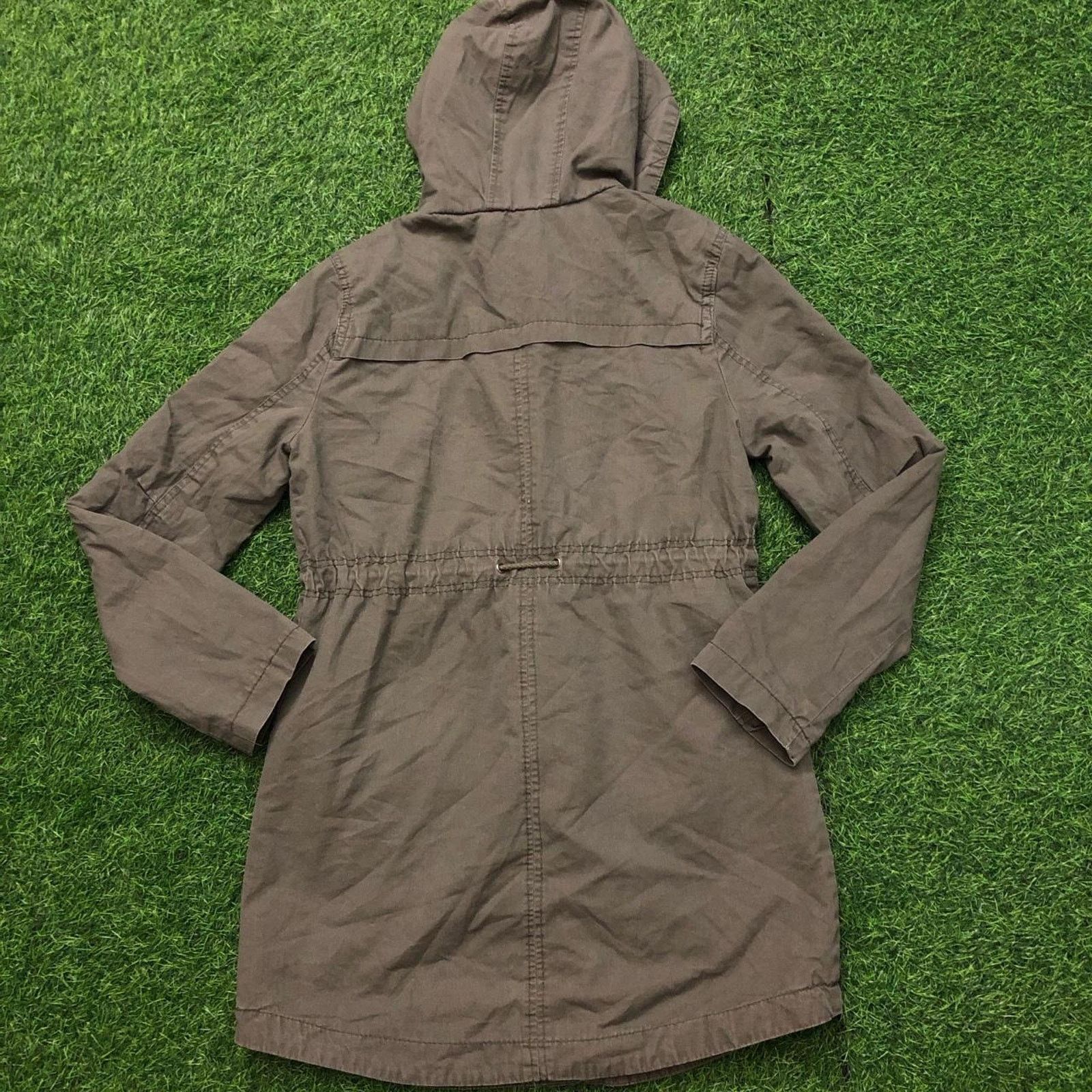Other Women’s Green Ambiance Outerwear Hooded Trench Coat Size M / US 6-8 / IT 42-44 - 2 Thumbnail