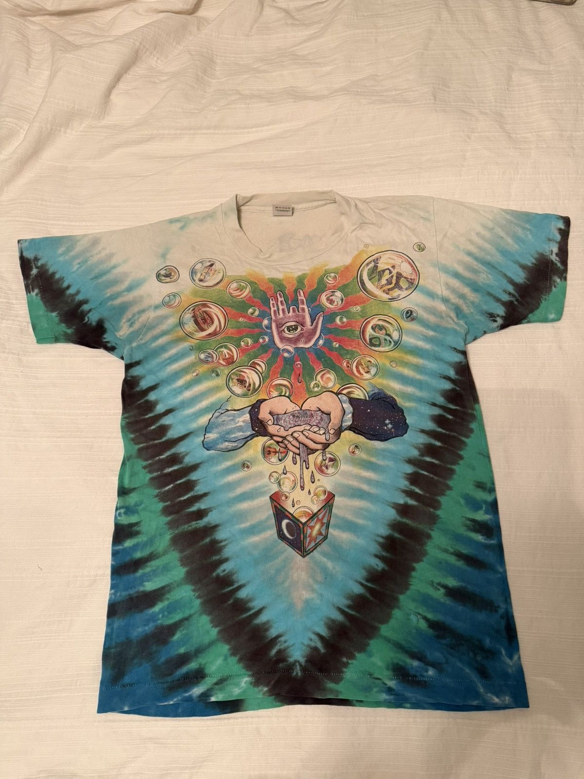 Grateful Dead Jerry Garcia Band '91 TieDye Liquid Blue Grateful Dead Size US L / EU 52-54 / 3 - 1 Thumbnail