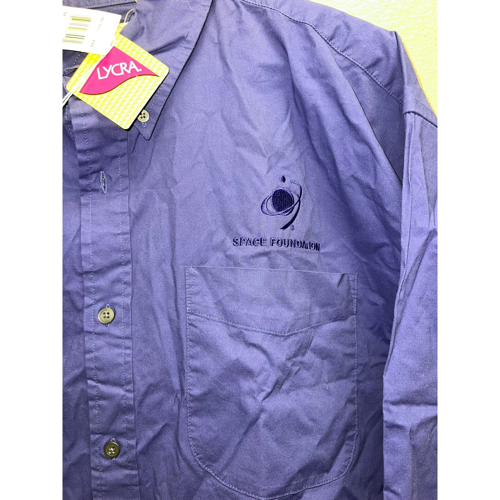 Vintage Vintage Space Foundation Shirt Button Up Munsingwear NWT XL Size US XL / EU 56 / 4 - 2 Thumbnail