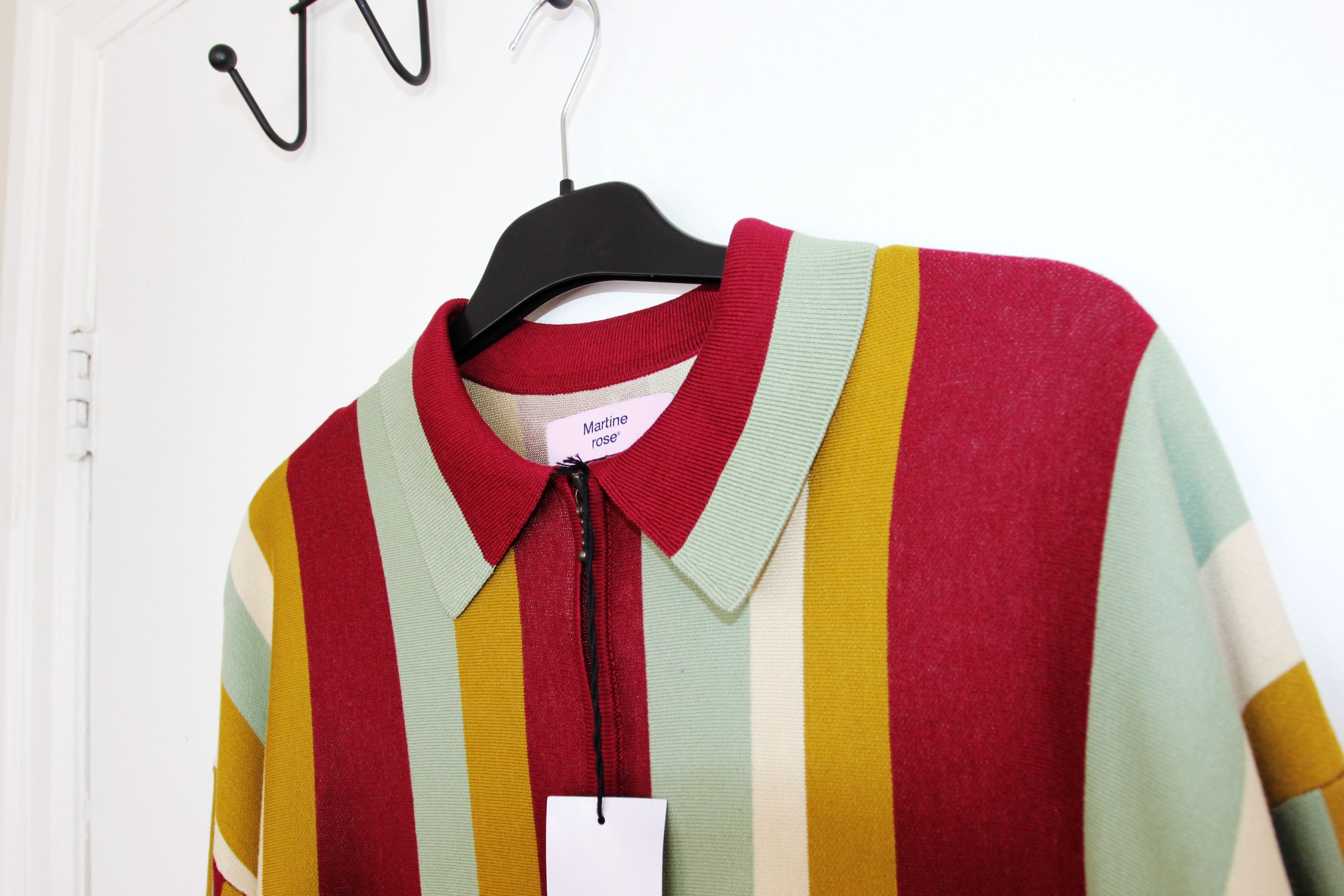 Martine Rose BNWT AW24 MARTINE ROSE SAME SAME VERTICAL STRIPE SWEATER S Size US S / EU 44-46 / 1 - 4 Thumbnail