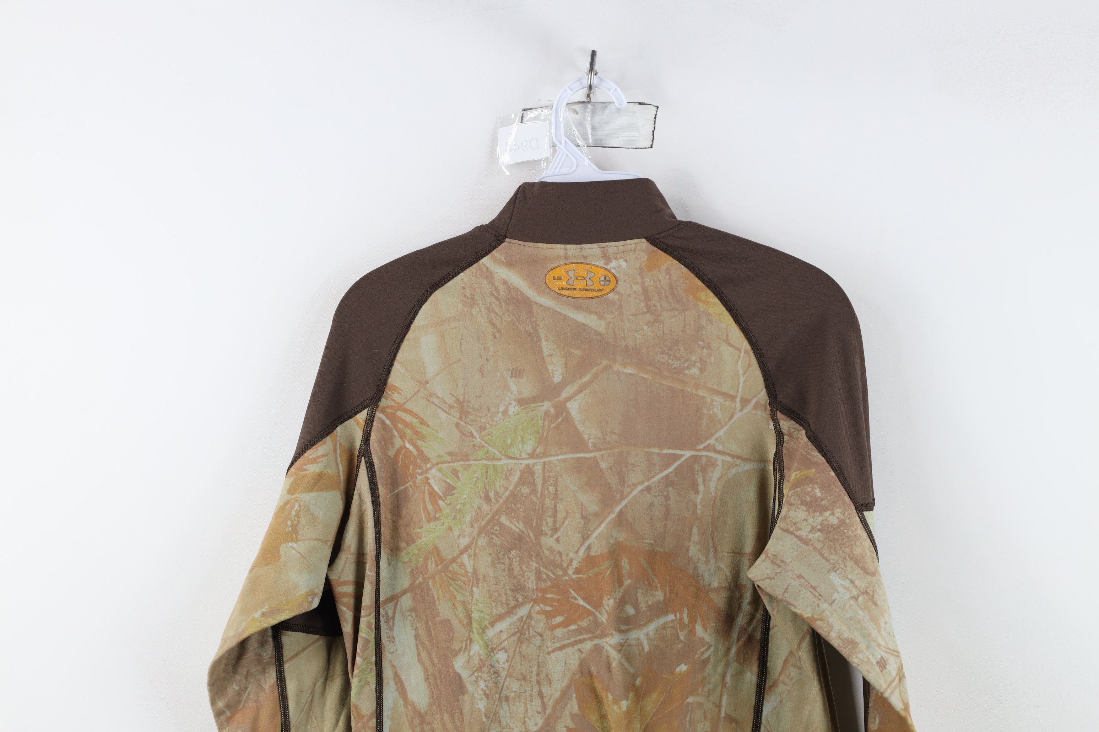 Under Armour Vintage Under Armour Tactical Camouflage Mock Neck Shirt Size US L / EU 52-54 / 3 - 12 Thumbnail