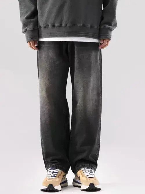 Japanese Brand Kimura x Hioki Vintage street washed and worn loose jeans Size US 32 / EU 48 - 2 Thumbnail