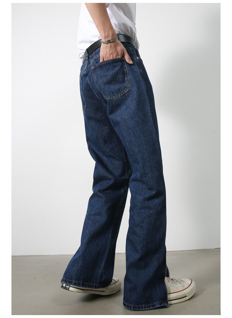 Japanese Brand × Jean Japanese loose straight zipper casual jeans Size US 32 / EU 48 - 5 Thumbnail