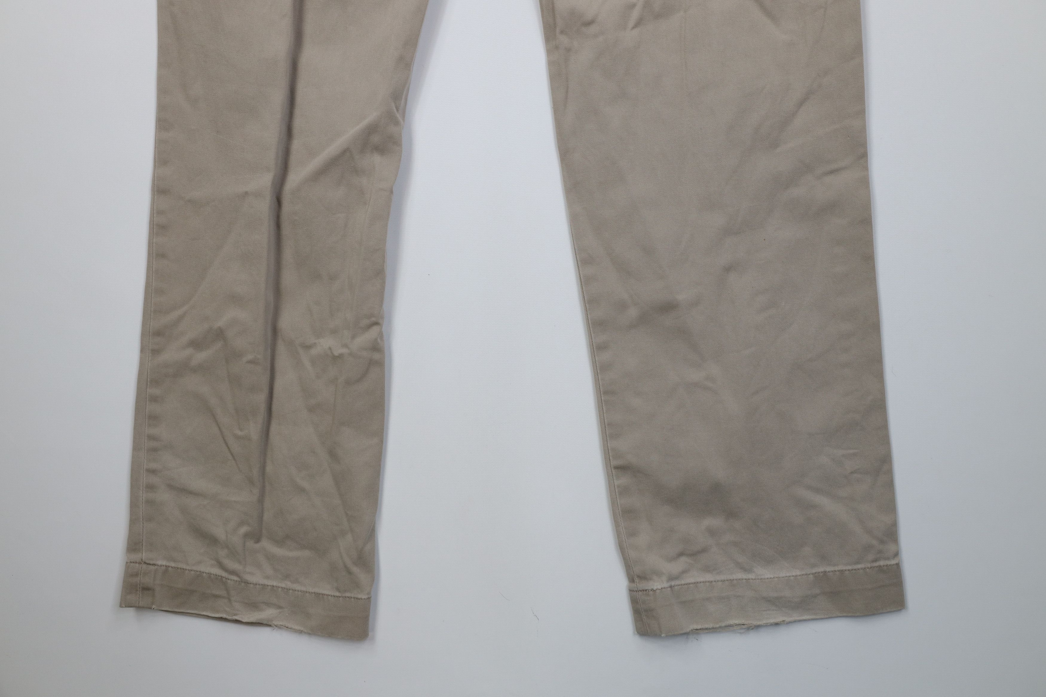 Ralph Lauren Vintage 90s Ralph Lauren Wide Leg Chino Pants Beige Cotton Size US 38 / EU 54 - 16 Thumbnail