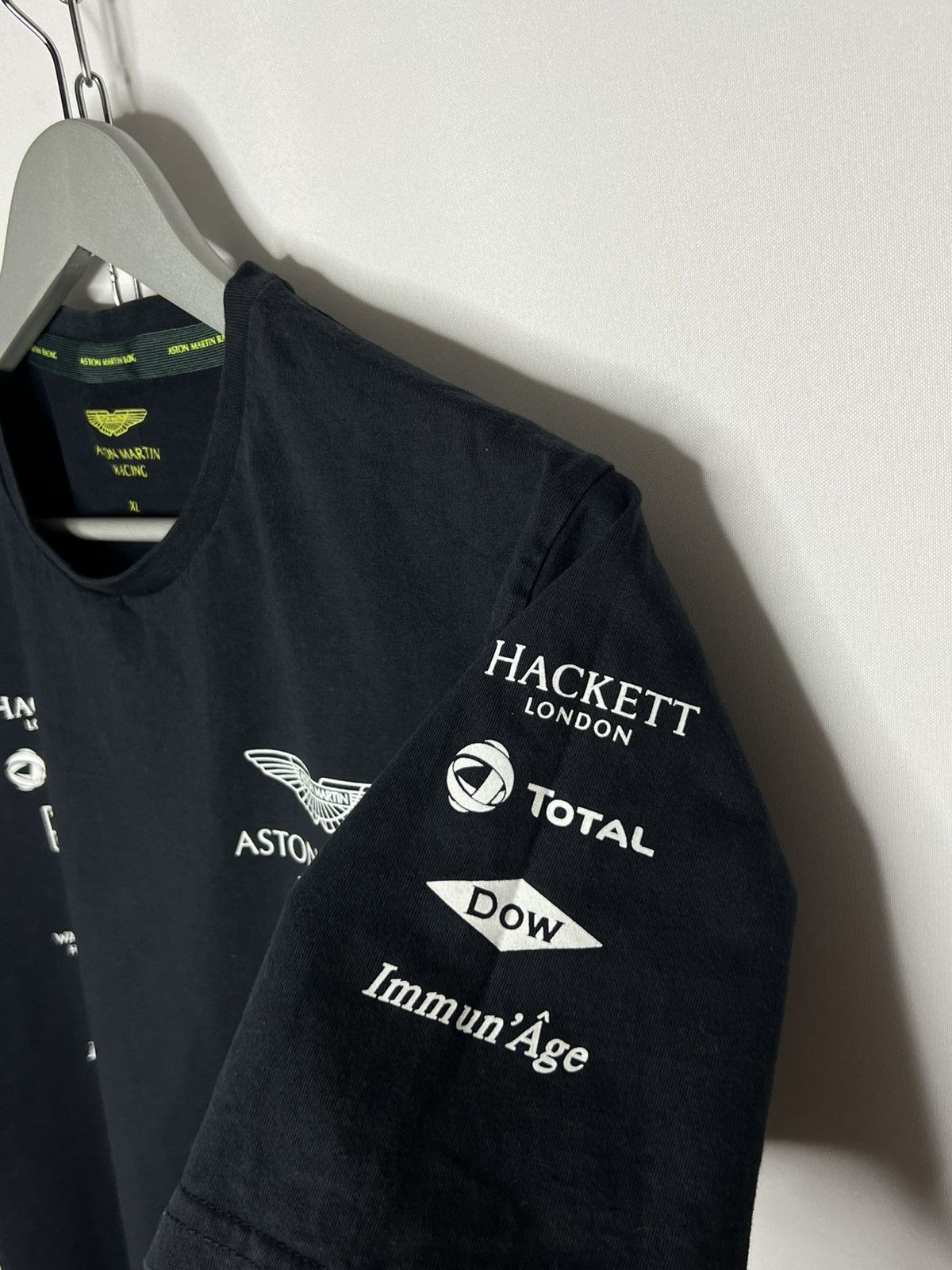Hackett Hackett Aston Martin Racing Big Logo T-Shirt Tee F1 Size US XL / EU 56 / 4 - 7 Thumbnail