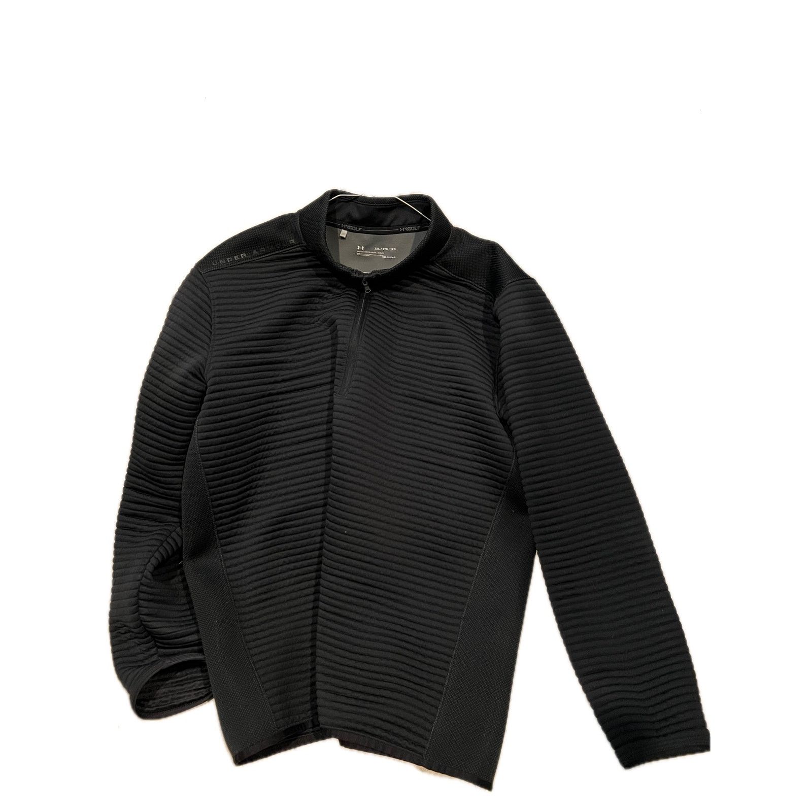 Under Armour Under Armour Coldgear Qtr Zip Sweat Shirt Black Mens 2XL Size US XXL / EU 58 / 5 - 1 Thumbnail