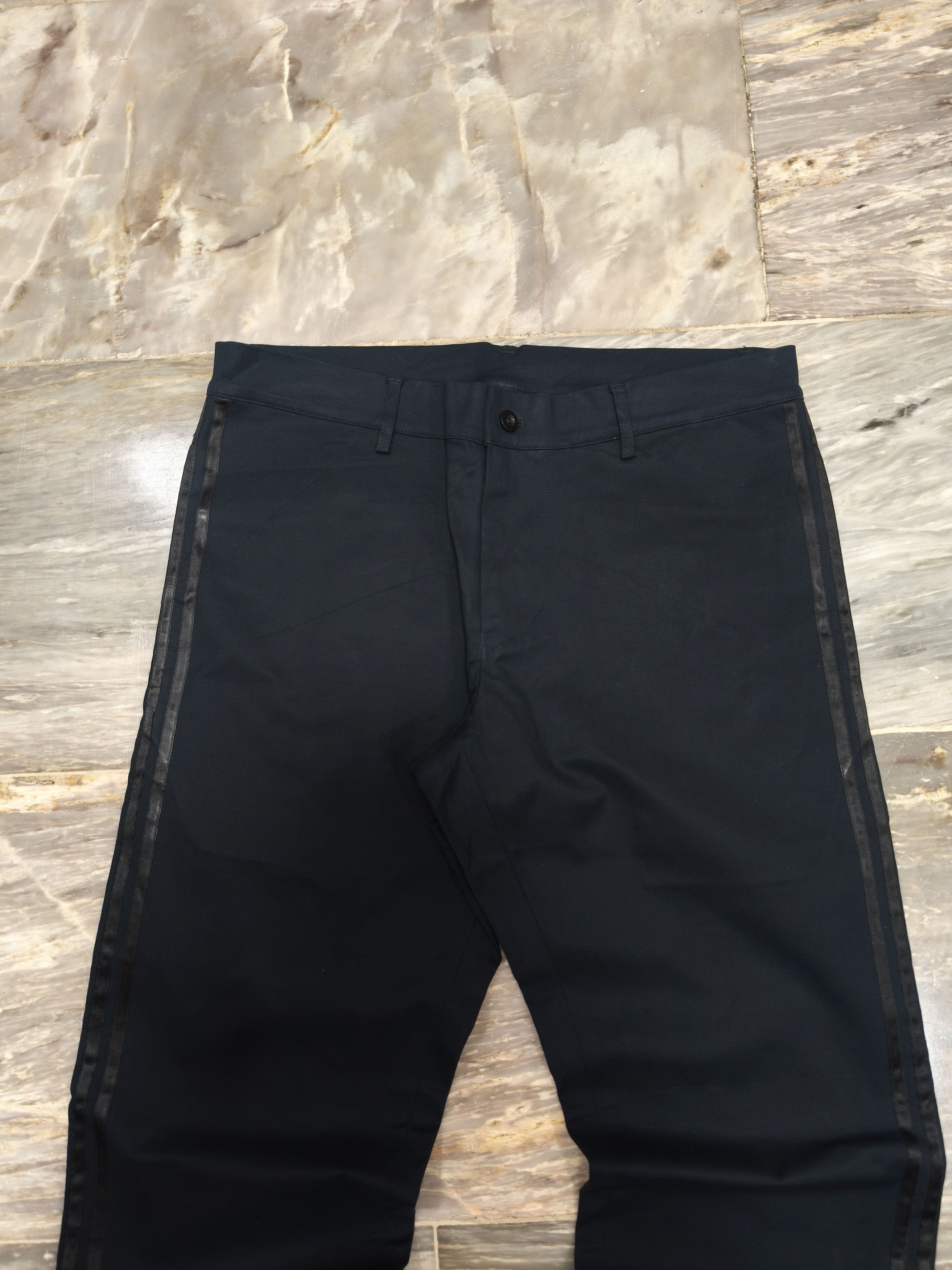 Y-3 Yohji Yamamoto Y-3 x Adidas 3 Stripe Trousers Size US 34 / EU 50 - 2 Thumbnail