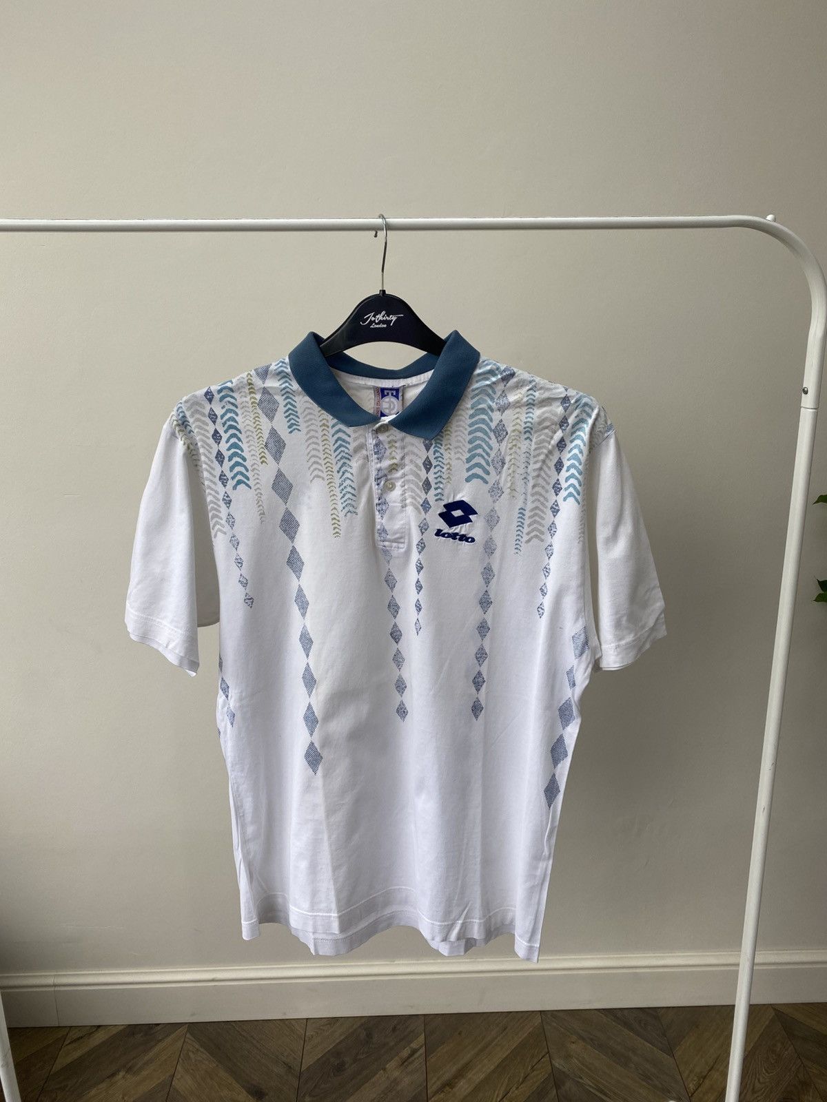 Lotto Sport Vintage Retro Lotto Tennis Polo Shirt T-Shirt Size US L / EU 52-54 / 3 - 2 Thumbnail