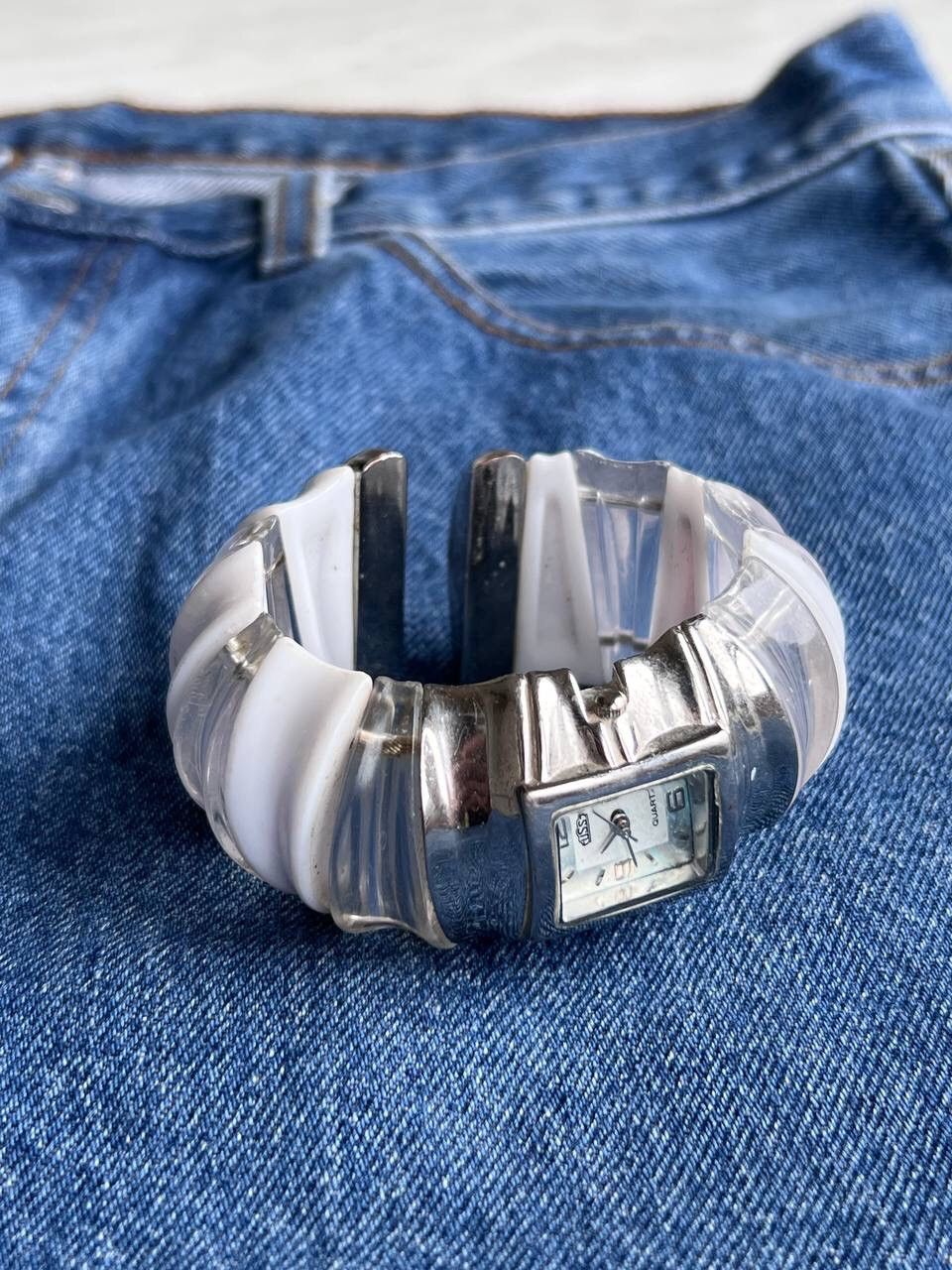 Japanese Brand × Vintage Vintage Bracelet Chunky Japanese style futuristic Watch Size ONE SIZE - 6 Thumbnail