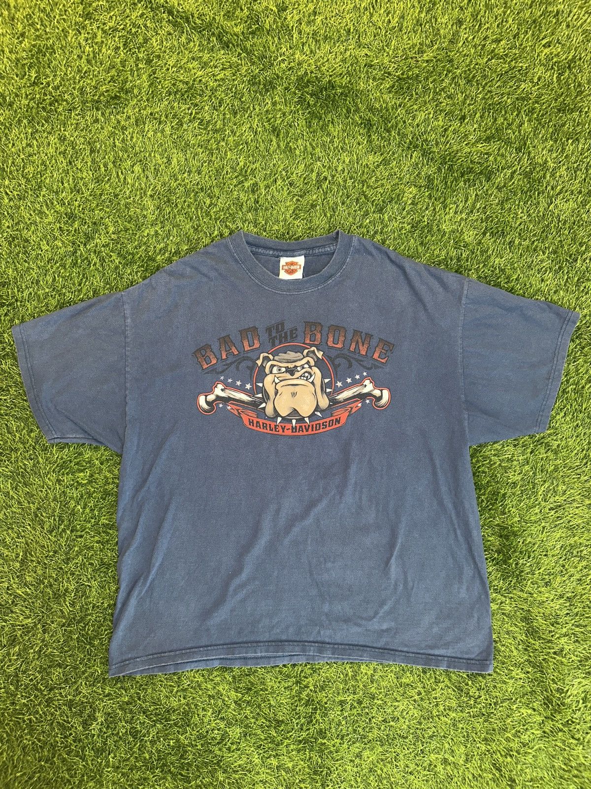 Harley Davidson Harley davidson motorcycles bad to the bone dog tee shirt XL Size US XL / EU 56 / 4 - 1 Thumbnail