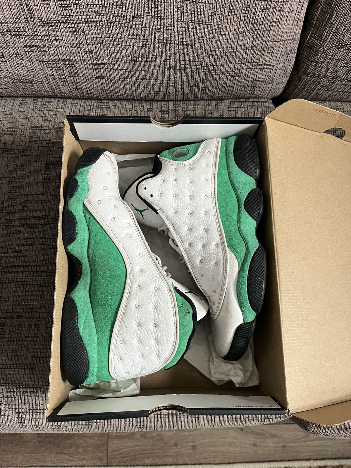 Jordan Brand Jordan 13 “Lucky Green” Size US 10.5 / EU 43-44 - 1 Thumbnail
