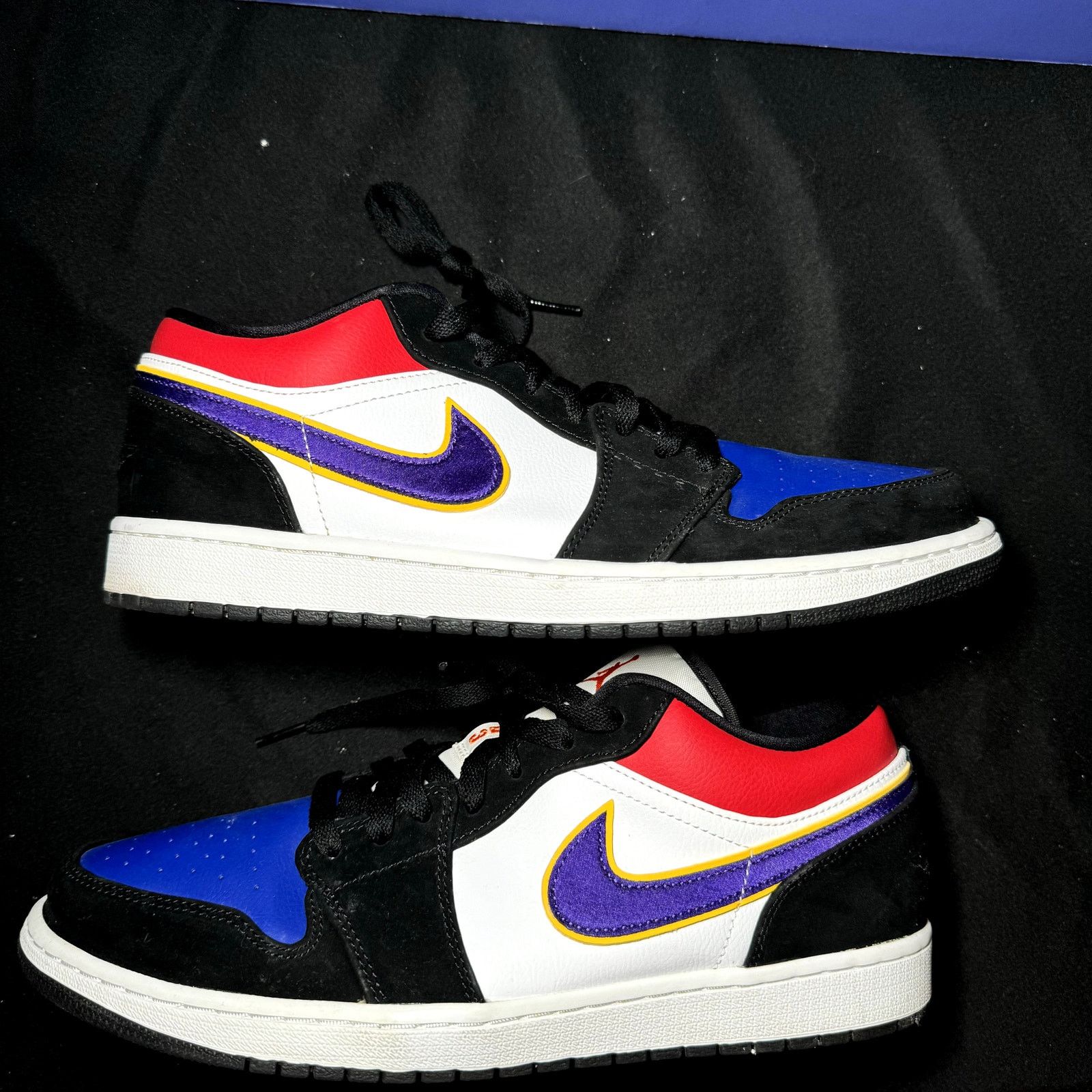 Jordan Brand × Nike Nike Air Jordan 1 Low Rivals Men's Shoes - Size 11.5 Size US 11.5 / EU 44-45 - 4 Thumbnail